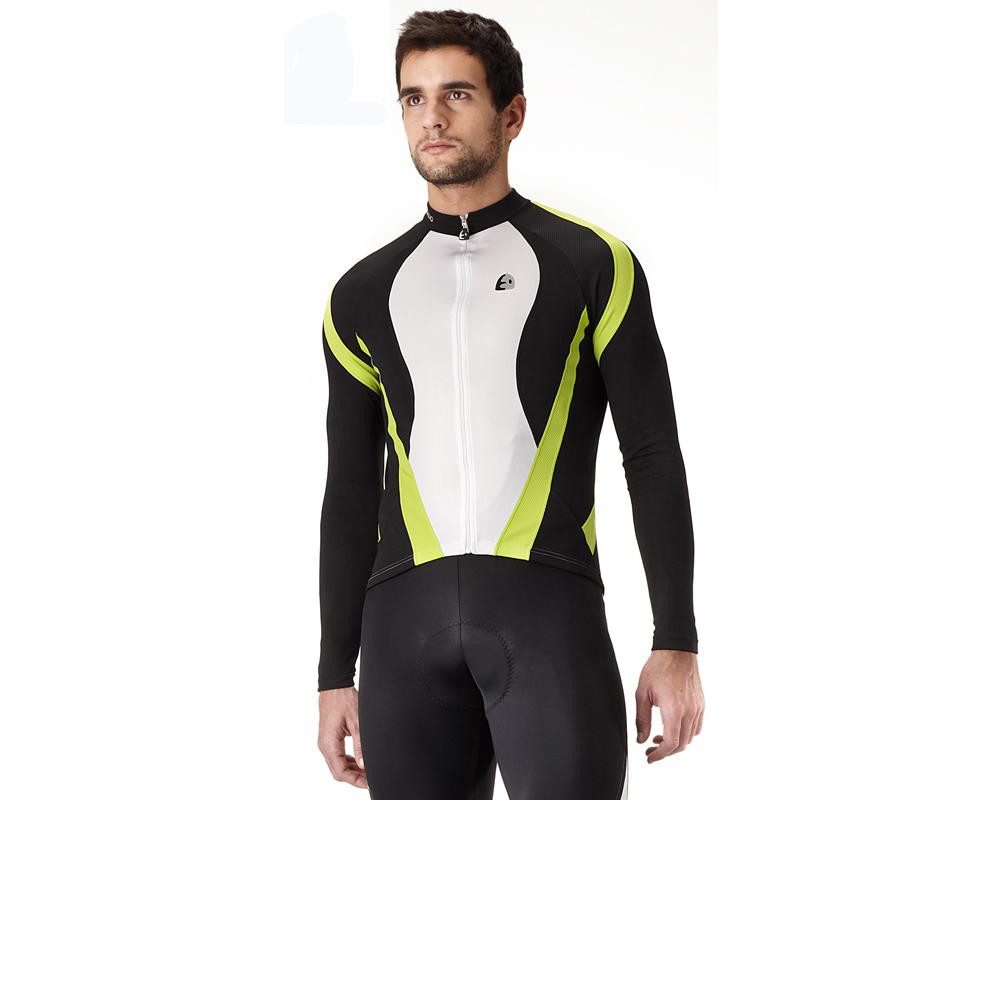 Etxeondo Funktionsshirt Etxeondo Herren Trikot APLAUS Langarm Pistachio - Atmungsaktives Cycli