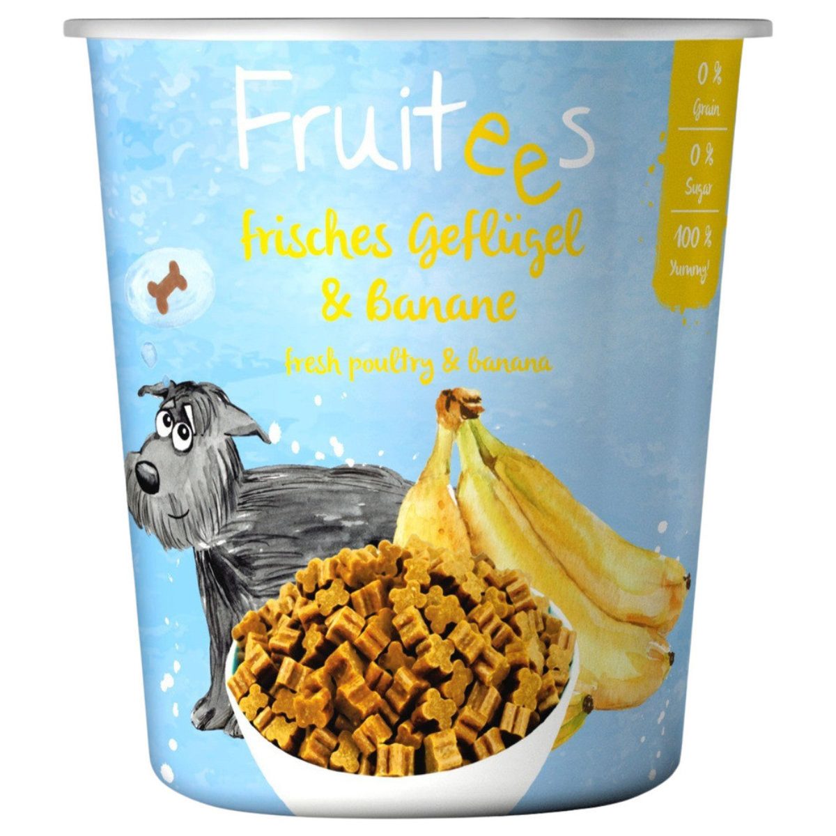 Bosch Petfood Fruitees frisches Geflügel & Banane 200 g, Snack für: Hund
