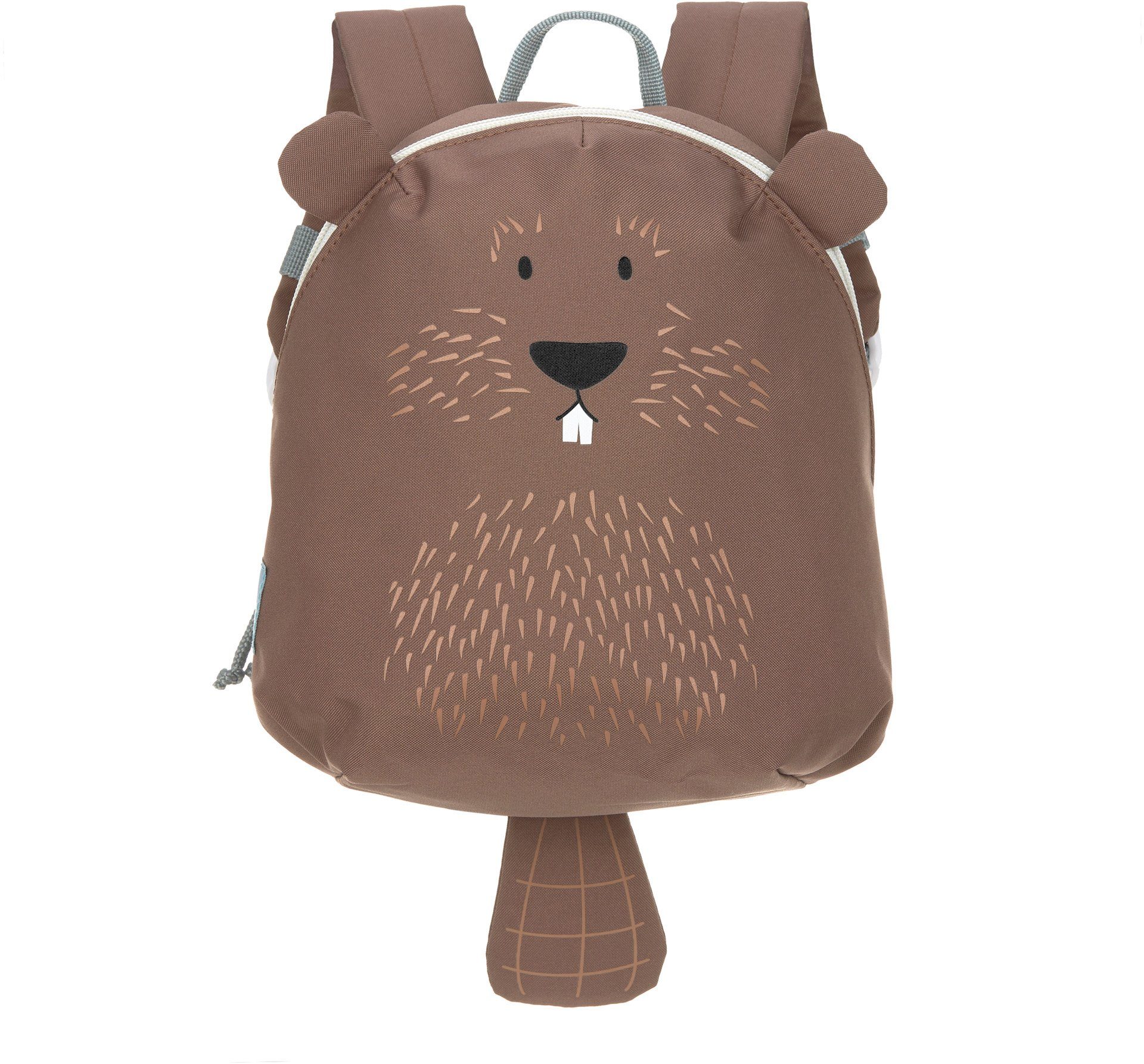 LÄSSIG Kinderrucksack About Friends, Tiny Backpacks, Beaver, PETA-approved vegan