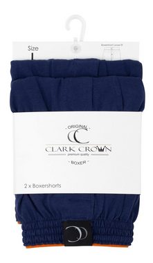 Clark Crown® Boxershorts Loose Fit Boxer (4-St) weit und locker geschnitten - Loose Fit