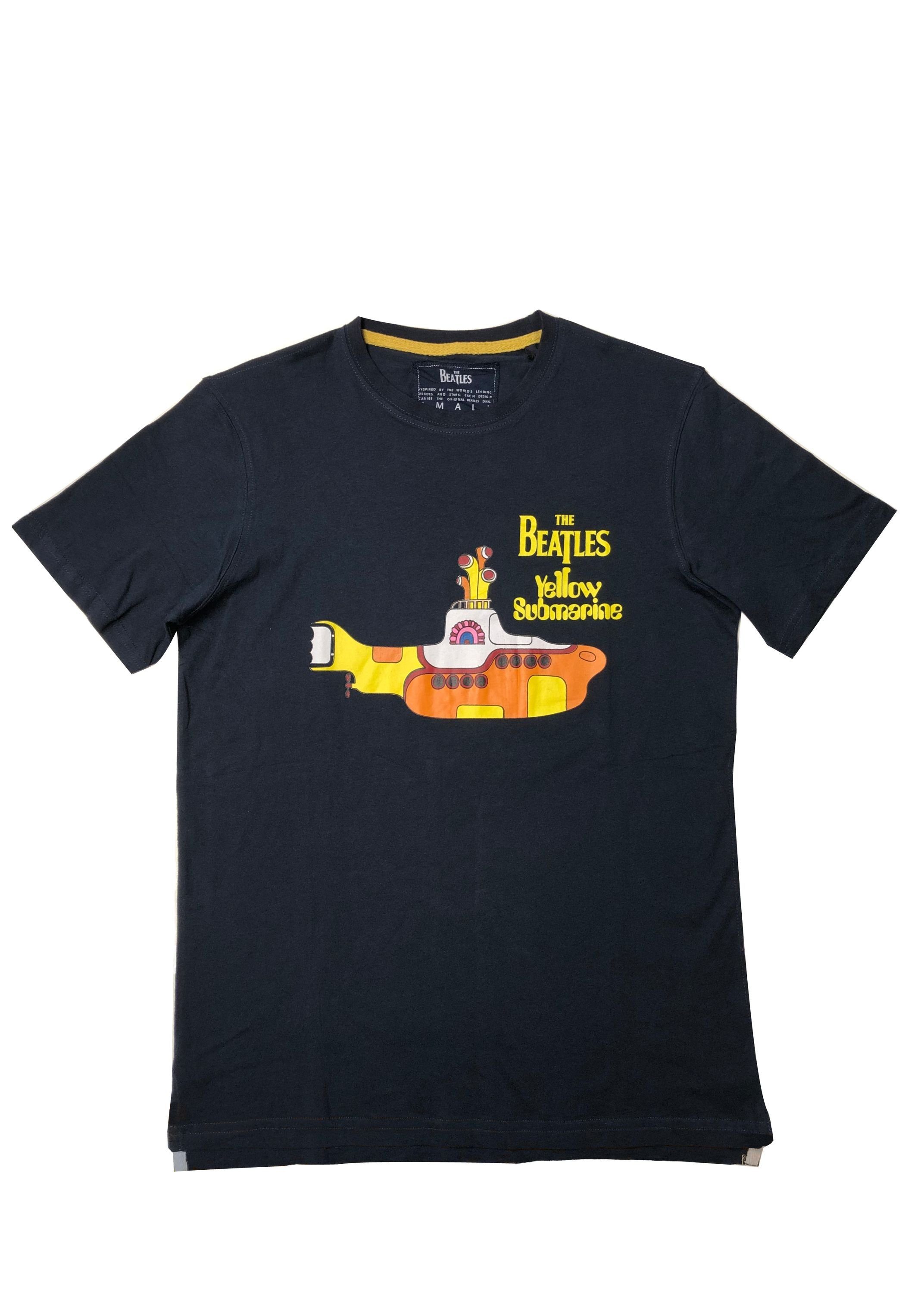 1-tlg., Yellow-Submarine (Stück, Beatles Beatles Stück) The Frontprint mit T-Shirt