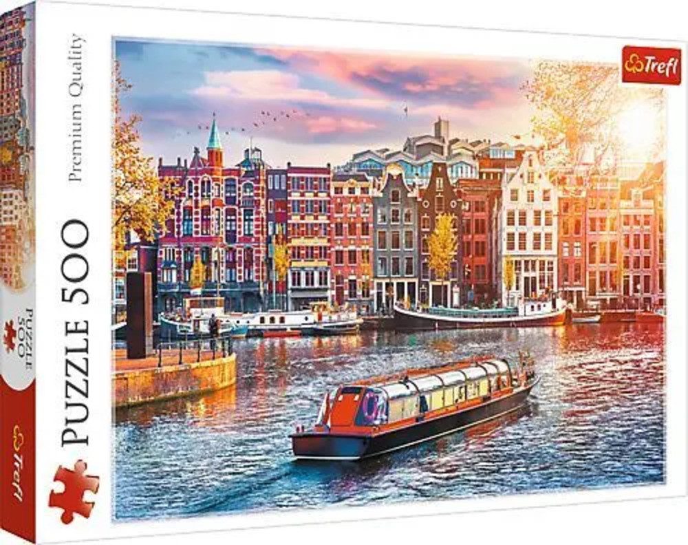 Trefl Puzzle Puzzle 500 Amsterdam,. Niederlande, günstig online kaufen