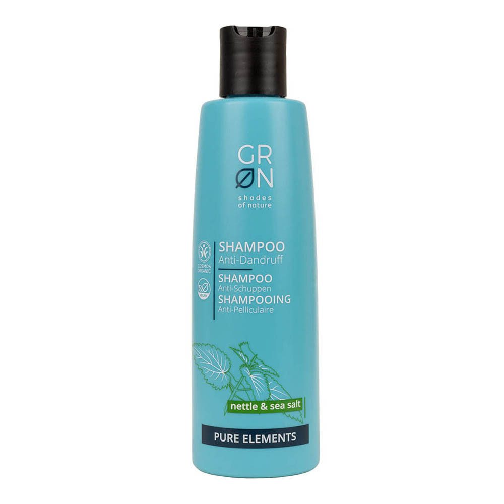 GRN - Shades of nature Haarshampoo Pure Elements - Shampoo AnitSchuppen nettle & sea salt 250ml
