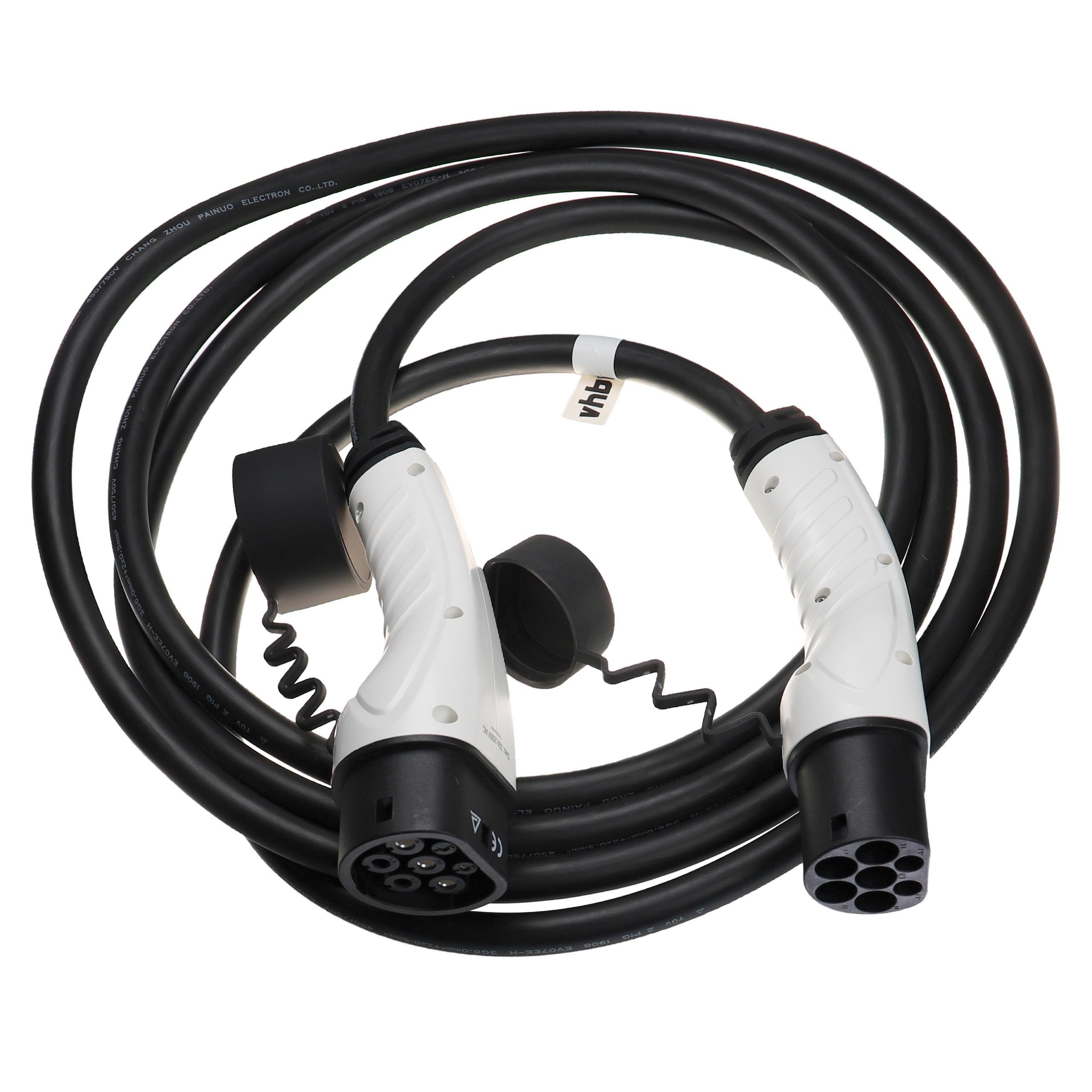 vhbw Ladekabel passend für Dacia Spring Elektroauto / Plug-in-Hybrid  Elektro-Kabel