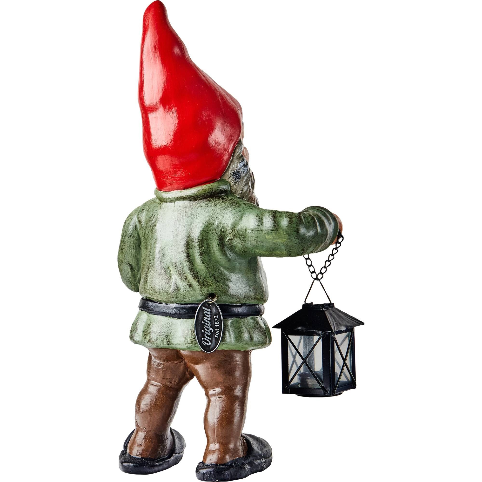 Heissner Gartenzwerg Original HEISSNER Gartenzwerg 'Waldemar', Laternen günstig online kaufen