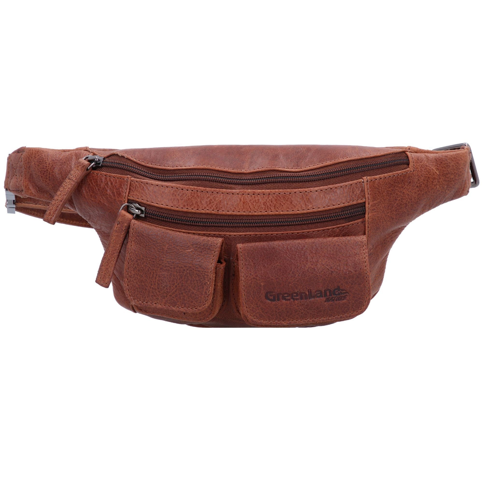 GreenLand Nature Gürteltasche Montana, Leder