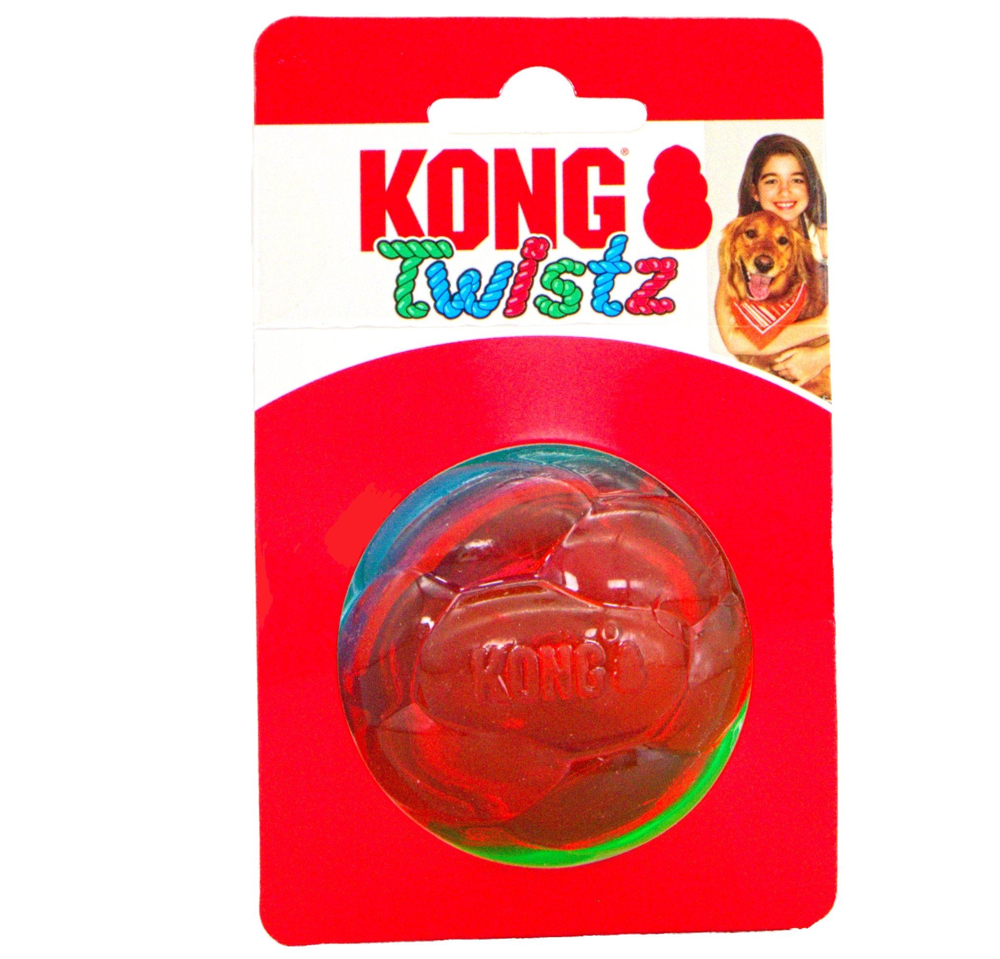 [Sonderverkauf] KONG Tierball Twistz Ball