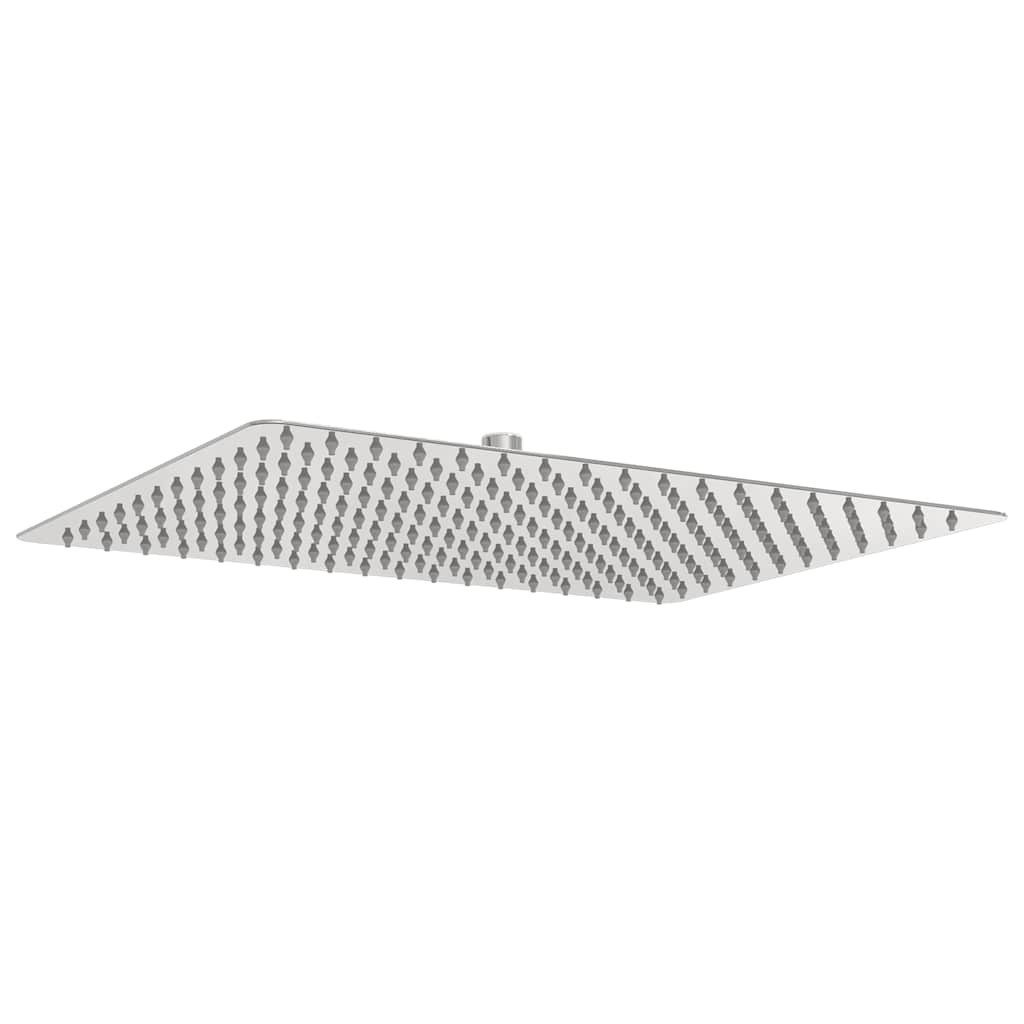 vidaXL Duschbrause 40 x 30 cm Duschkopf Edelstahl 304 Rechteckig 40x30 cm für entspannend