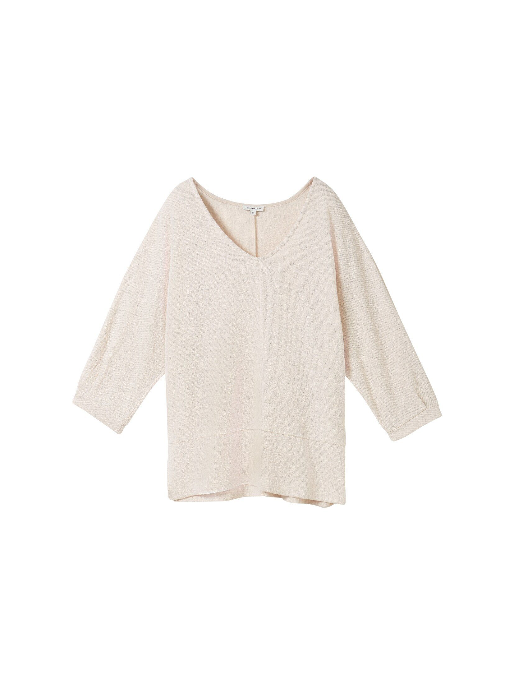 TOM TAILOR 3/4-Arm-Shirt Loose Fit Shirt günstig online kaufen