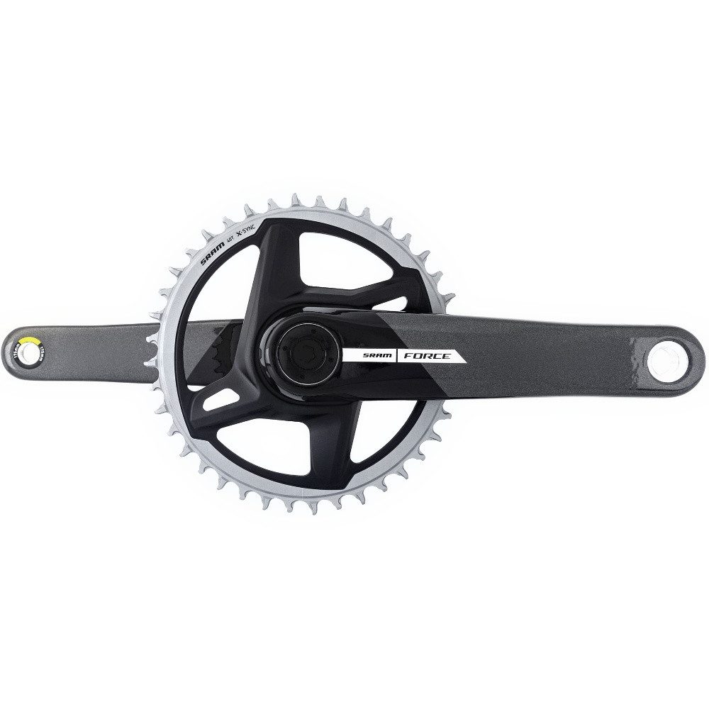 Fahrradkurbel SRAM Kettenradgarnitur Force 1 eTap AXS 40Z. 175mm Kurbellänge Kettenl