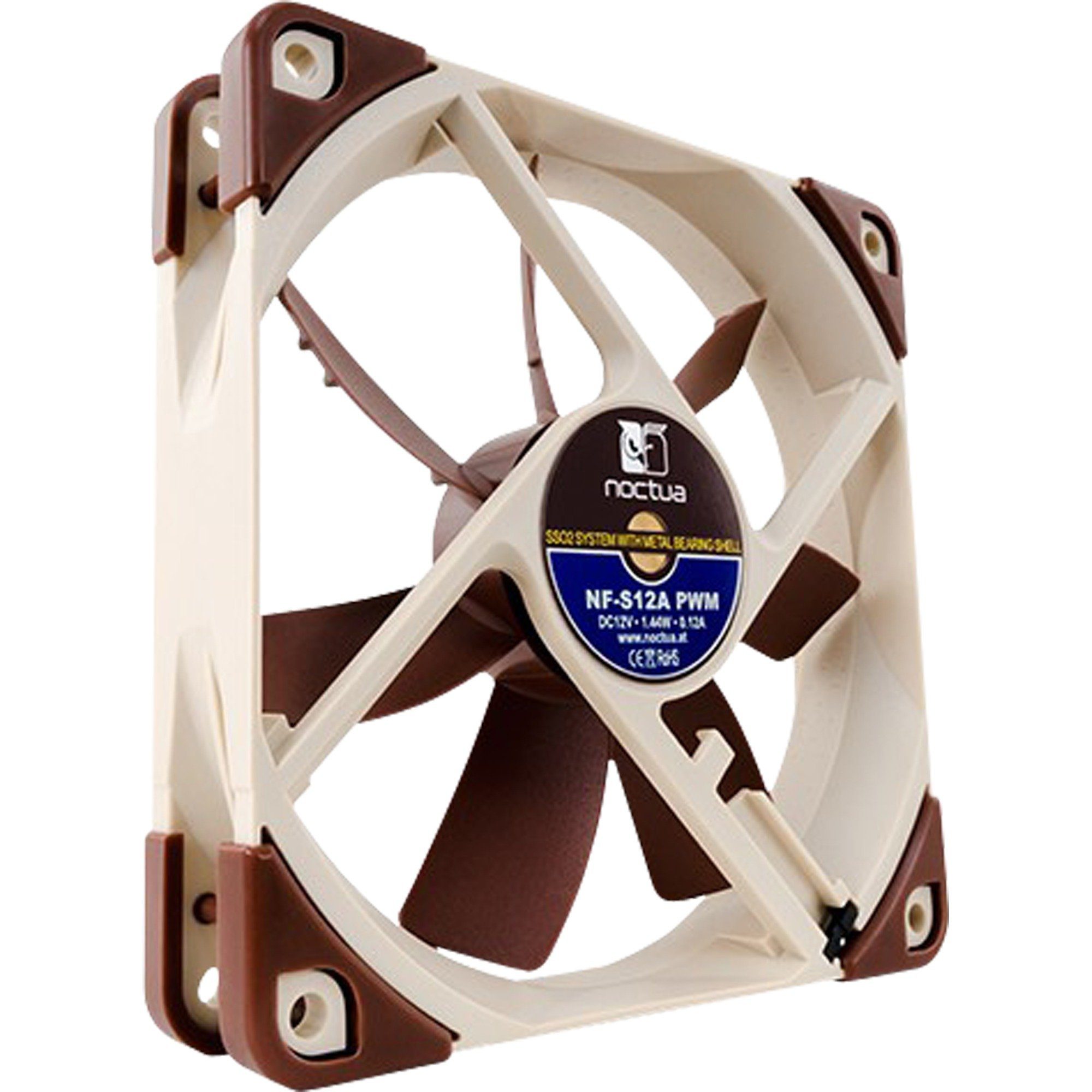 Noctua Gehäuselüfter Noctua NF-S12A PWM, Gehäuselüfter