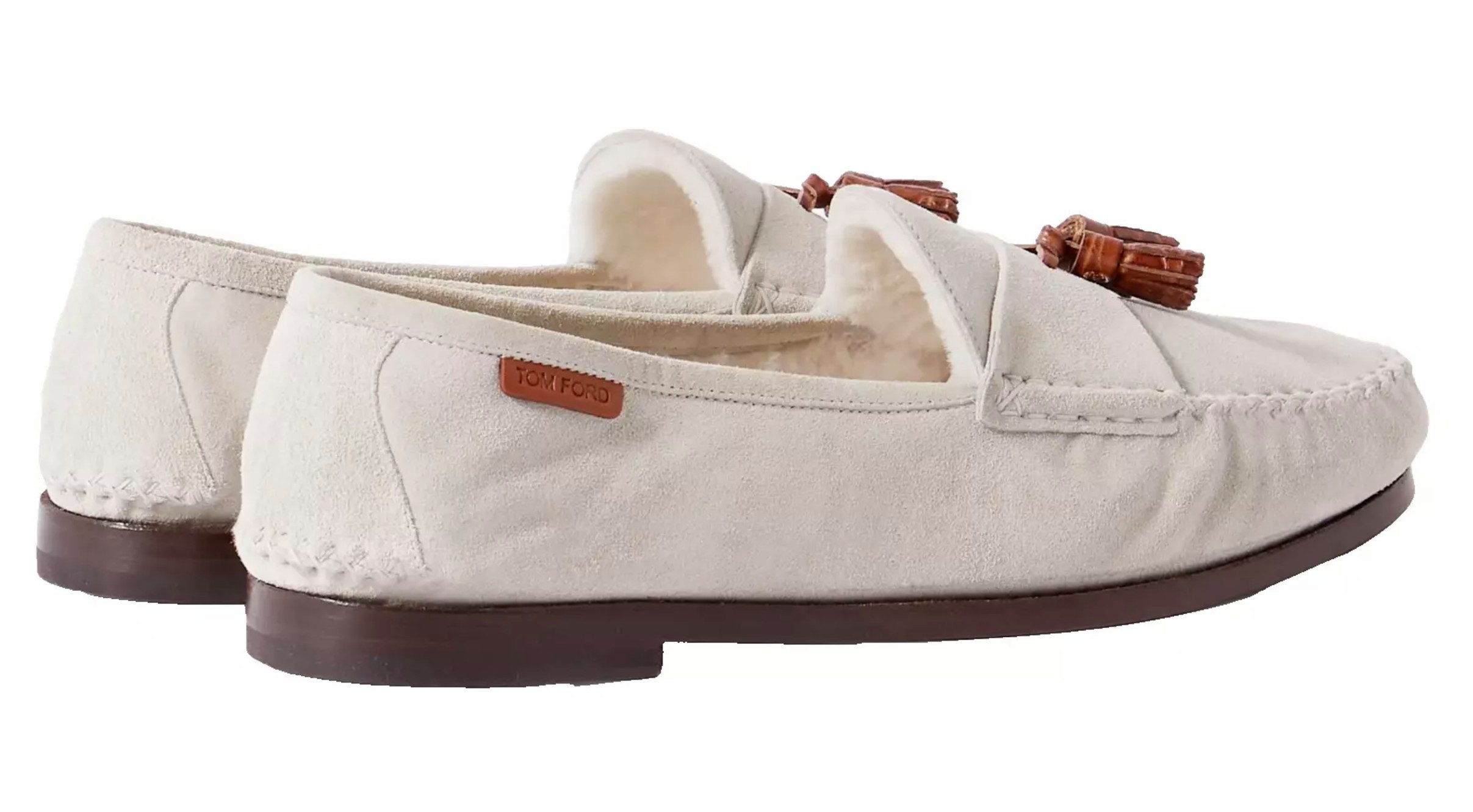 Tom Ford Berwick Обувь Lammfell Tasselled Suede Mokassins Loafer Aus geschmeidigem Kalbsleder in edlem Wildleder-Finish