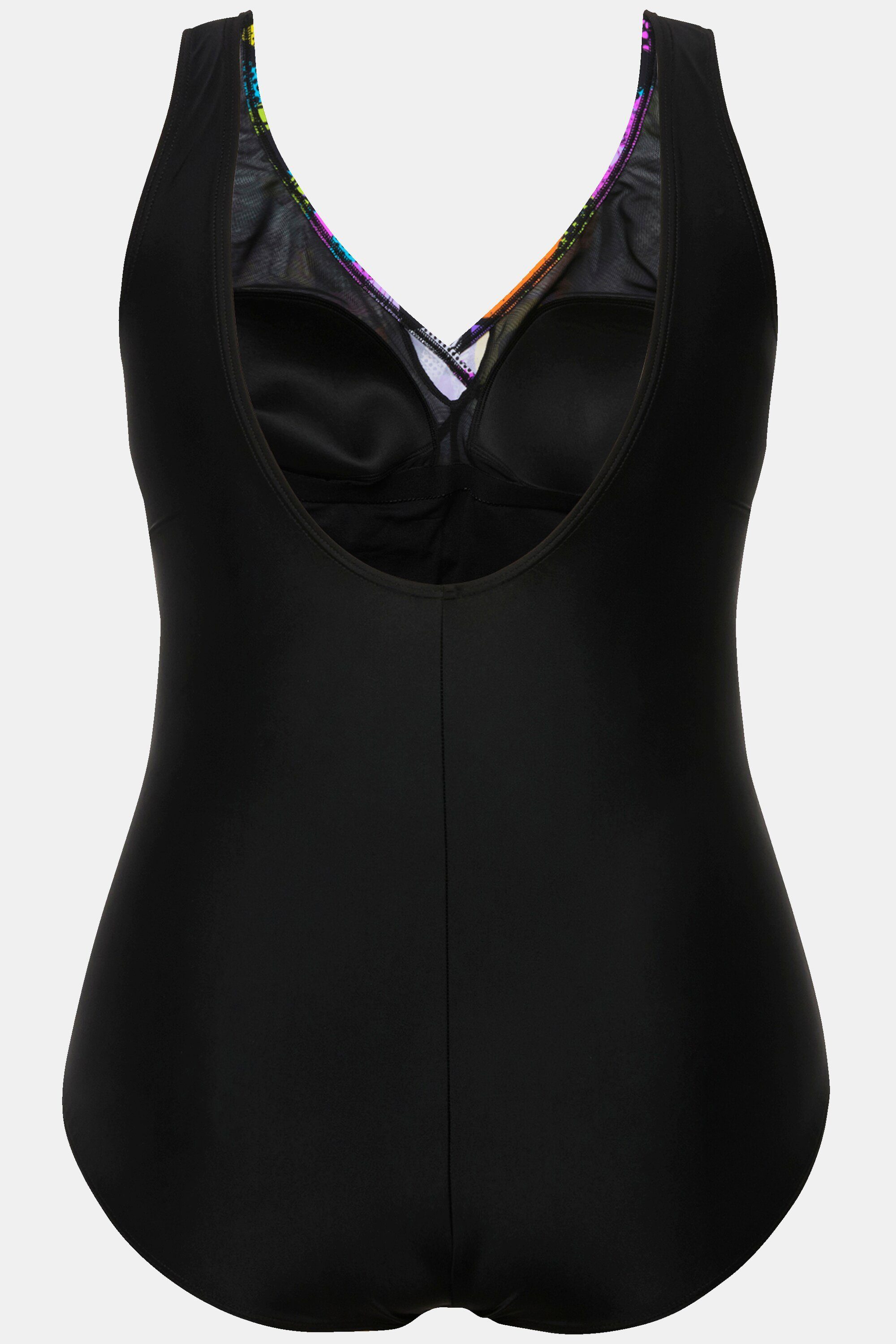 Ulla Popken Badeanzug Badeanzug Buchstaben Softcups