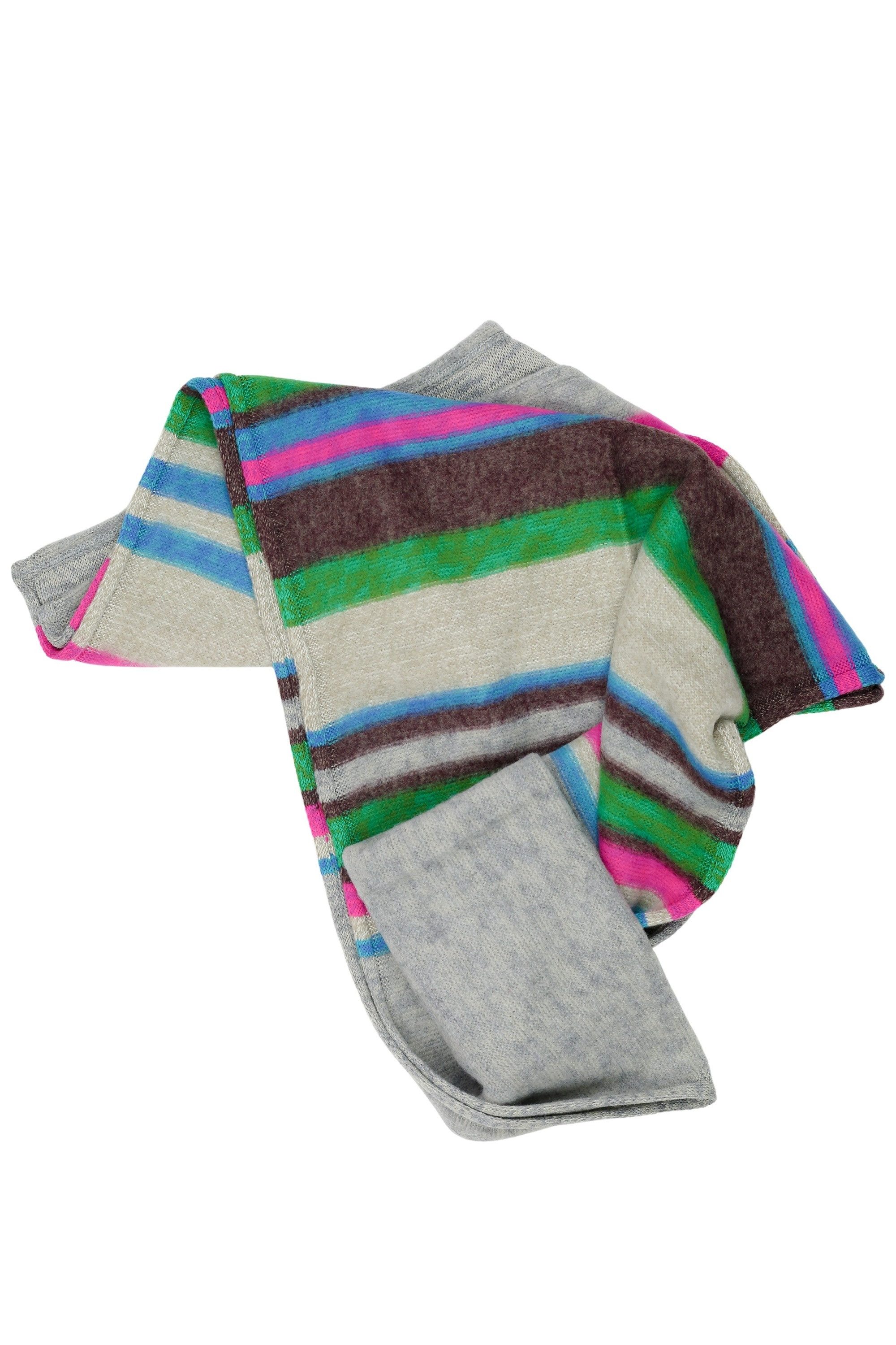 COLLEZIONE ALESSANDRO Strickschal Paul, (1-St), mit stylischen Farben, Made in Italy