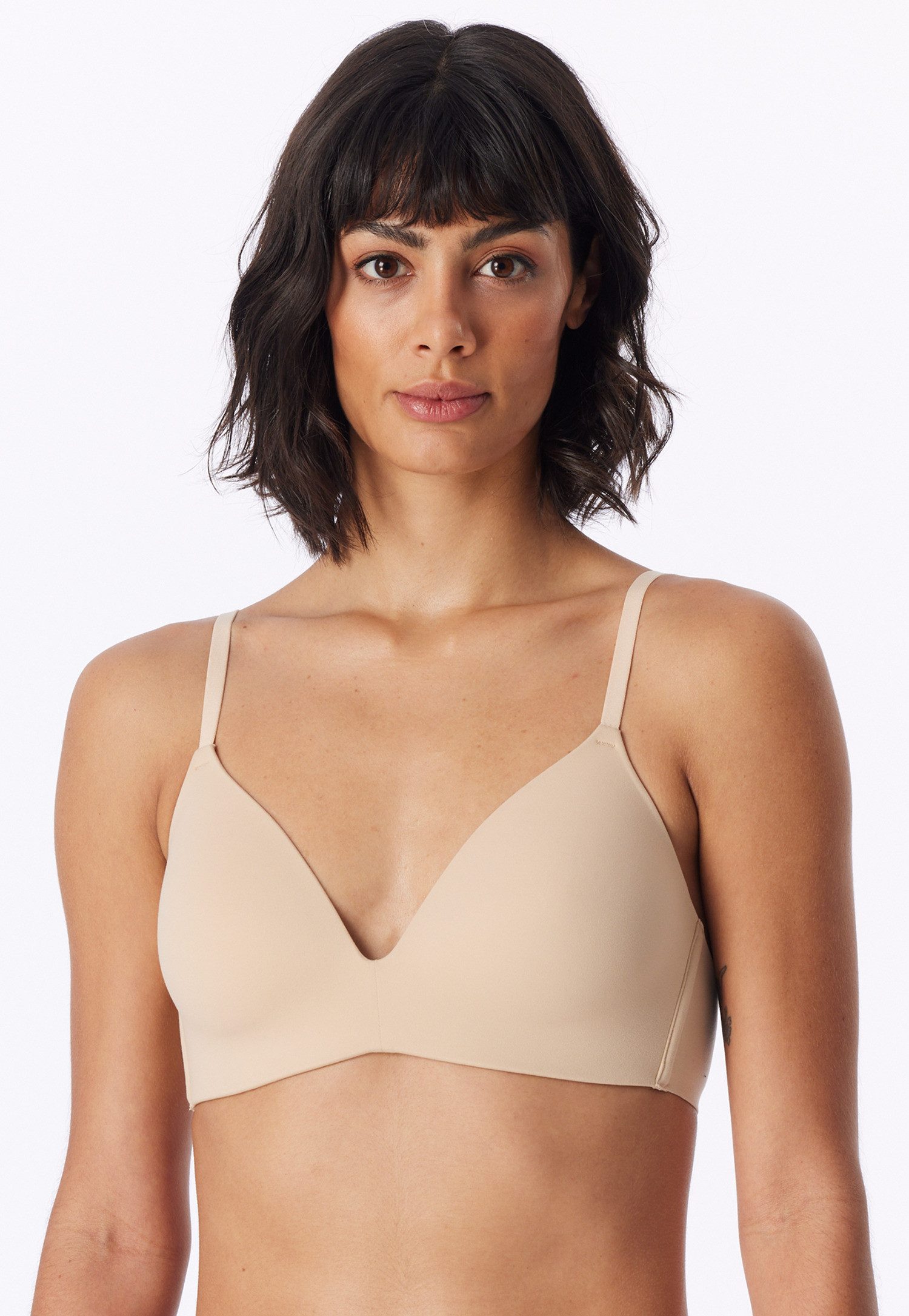 Schiesser Soft-BH Invisible Soft mit seitlichen Stäbchen für guten Halt