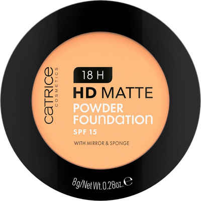 Catrice Puder »18H HD Matte Powder Foundation«, 3-tlg.