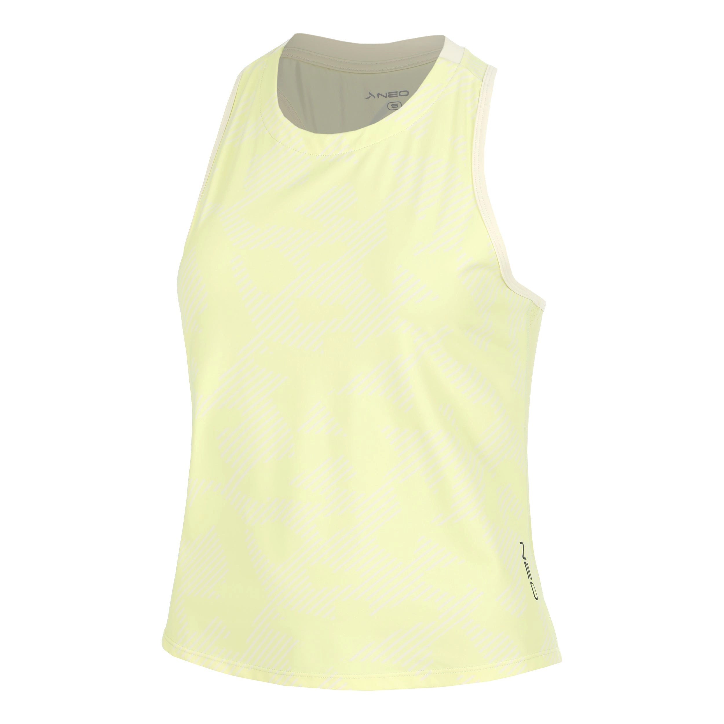 NEO RUN Lauftop Feel the Vybe AOP