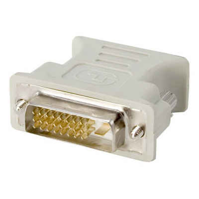 adaptare adaptare Analoger Monitoradapter DVI-D-Stecker VGA-Kupplung (24+1-poli Video-Adapter