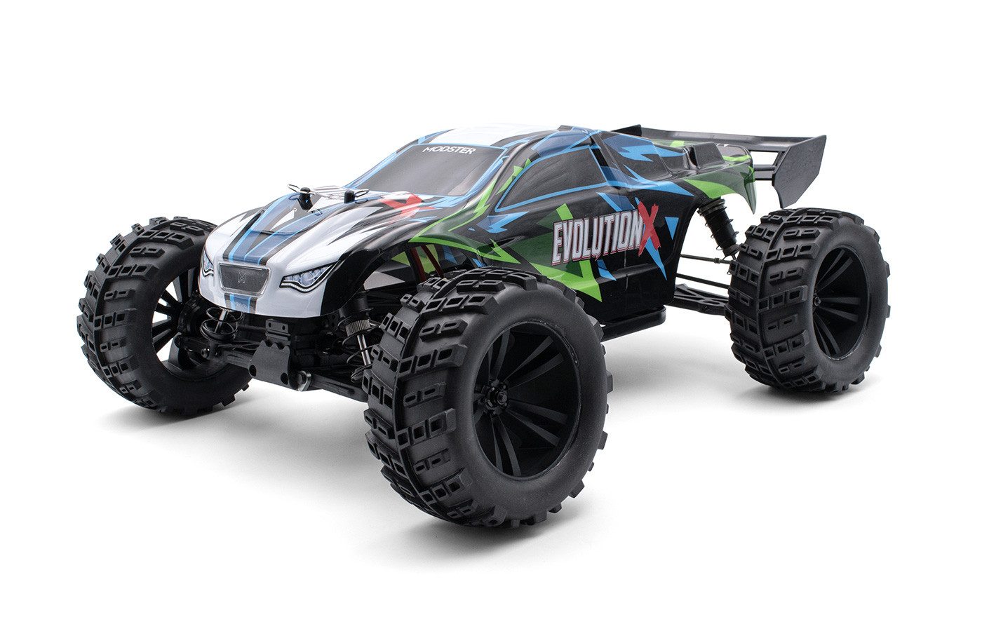 Robitronic RC-Helikopter Modster Evolution X RC Monster Truck Brushed 4WD 1:10 RTR