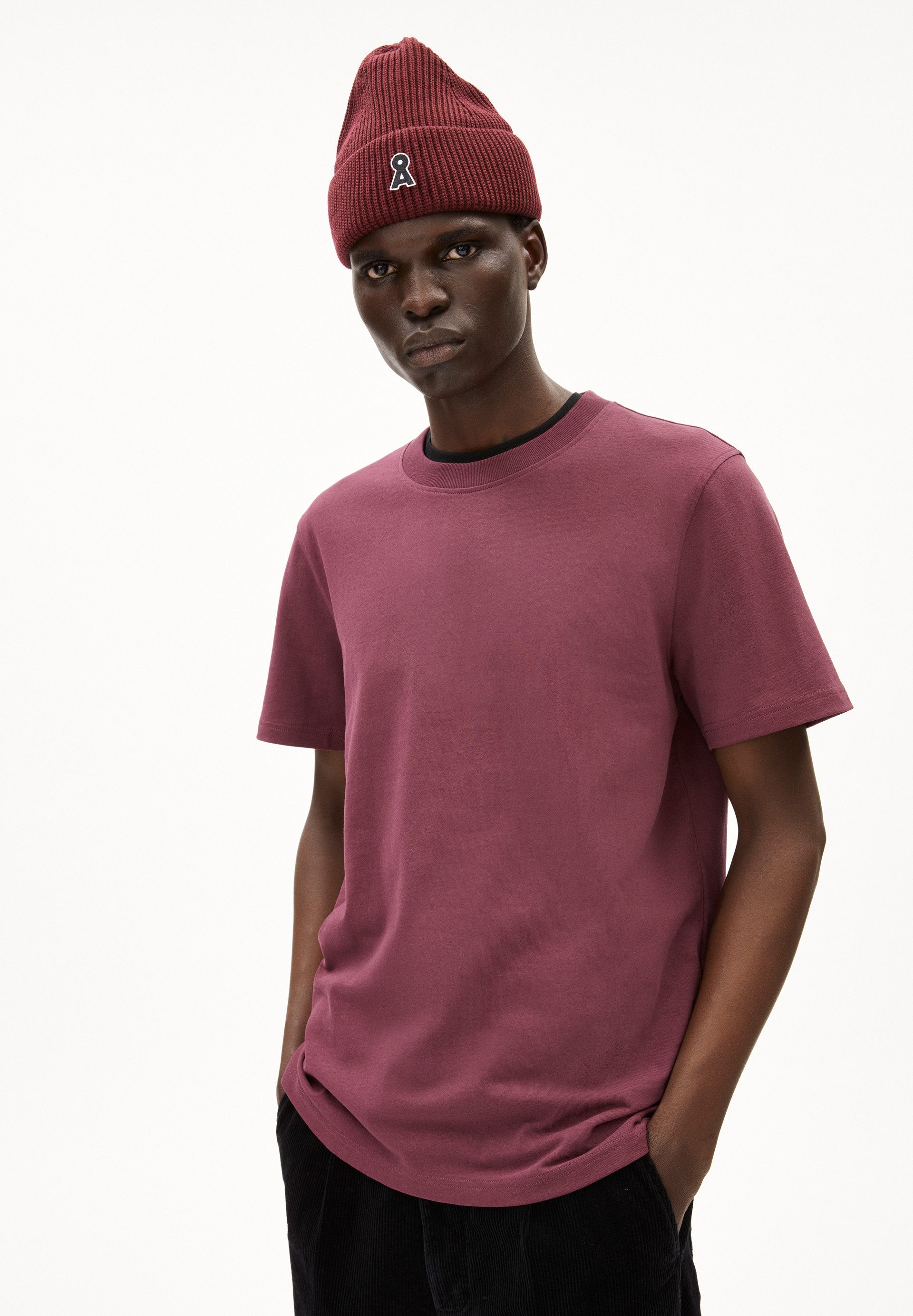 Armedangels T-Shirt MAARKOS (Relaxed Fit) Rundhalsausschnitt günstig online kaufen