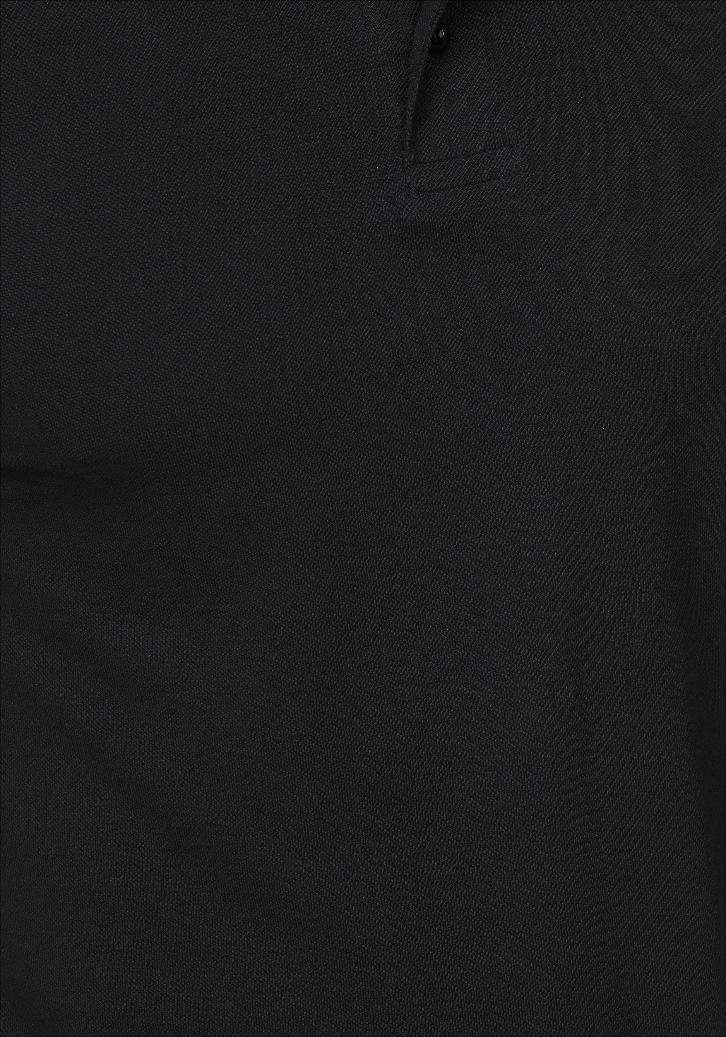 Man's Poloshirt schwarz World Piqué