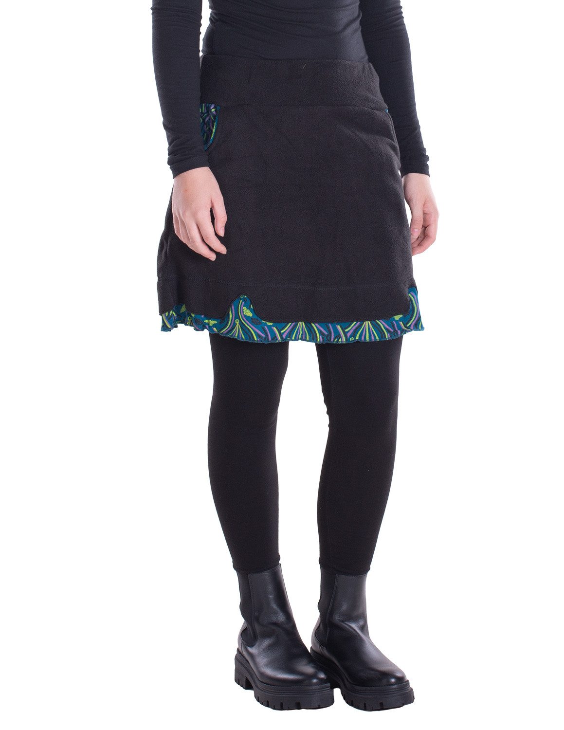 Vishes Minirock Thermorock Damen warme Winterröcke günstig online kaufen