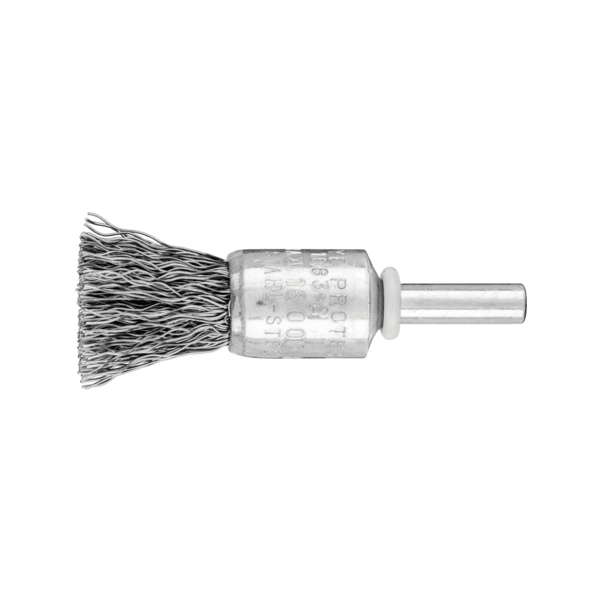 Pferd Drahtbürste PFERD TOOLS POS Pinselbürste ungezopft PBU Ø15 mm Schaft-Ø6 mm Stahl-D
