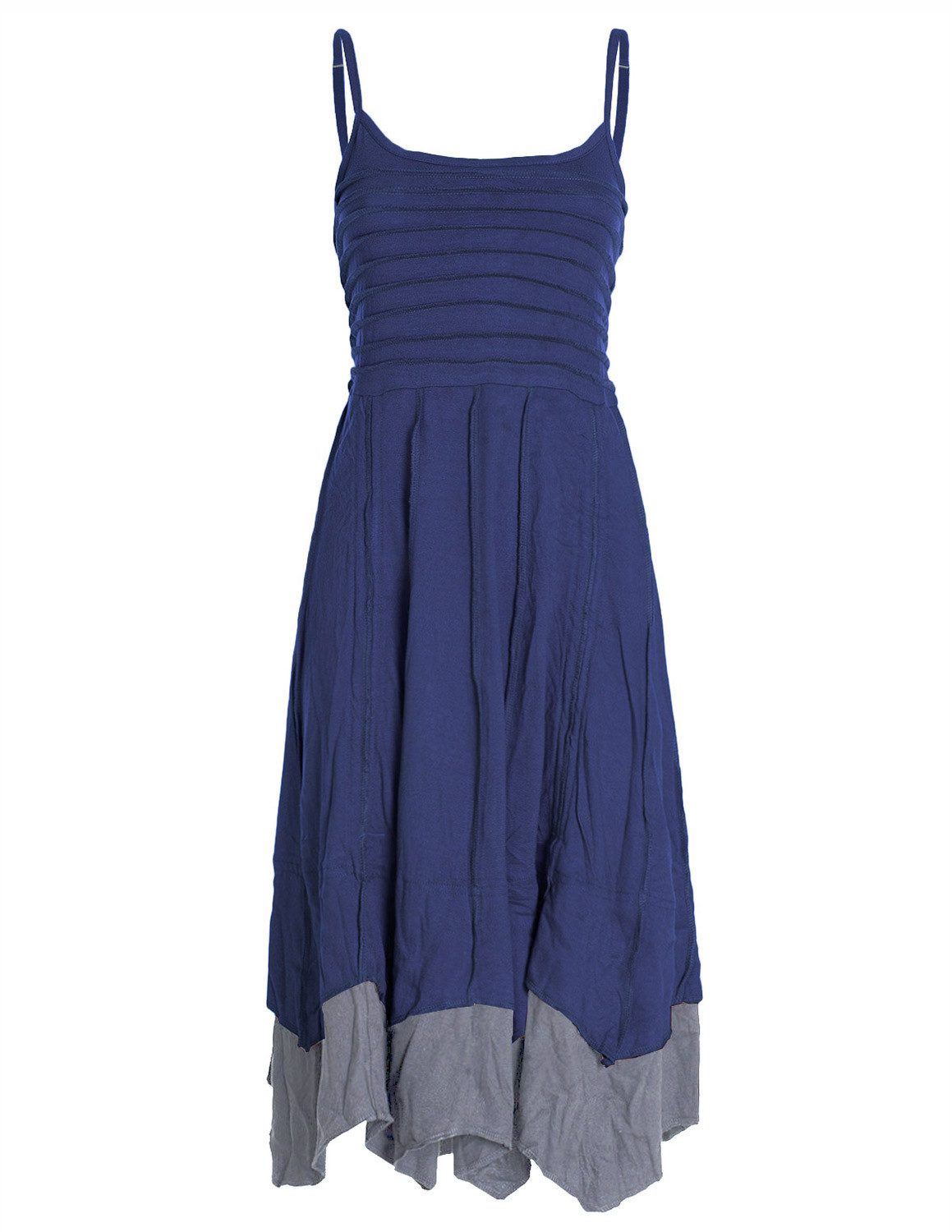 Vishes Sommerkleid Damen Sommer-Kleid längen-verstellbar Spagettiträger-Kle günstig online kaufen