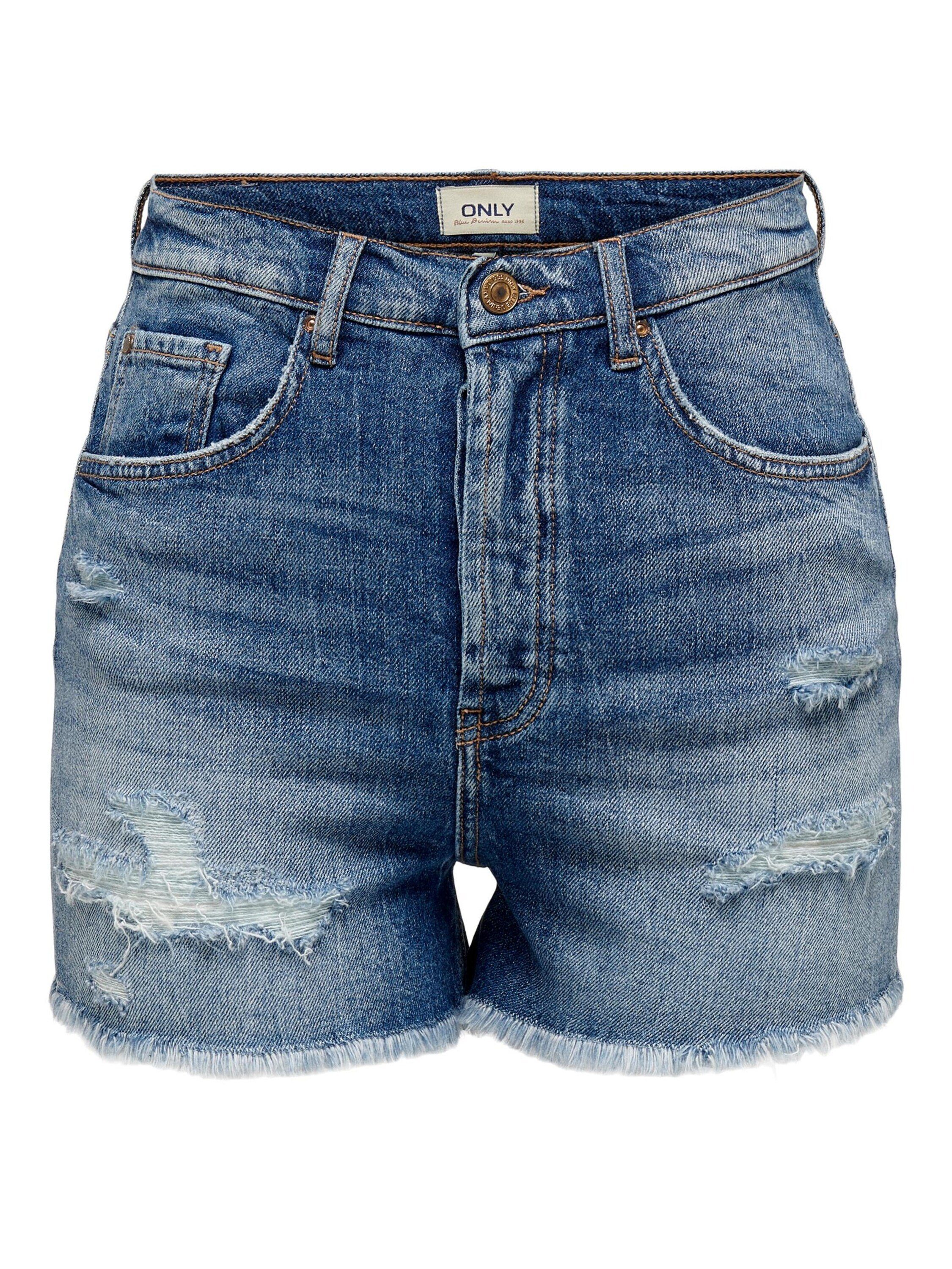 ONLY Jeansshorts Jenna (1-tlg) Fransen günstig online kaufen