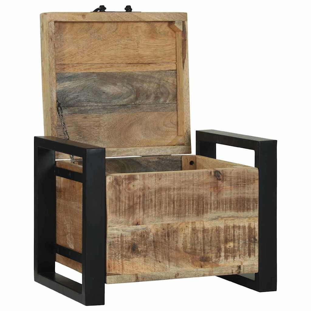 vidaXL Aufbewahrungsbox Aufbewahrungs-Truhen Braun 40 x 30 x 30 cm Massivholz (1 St)
