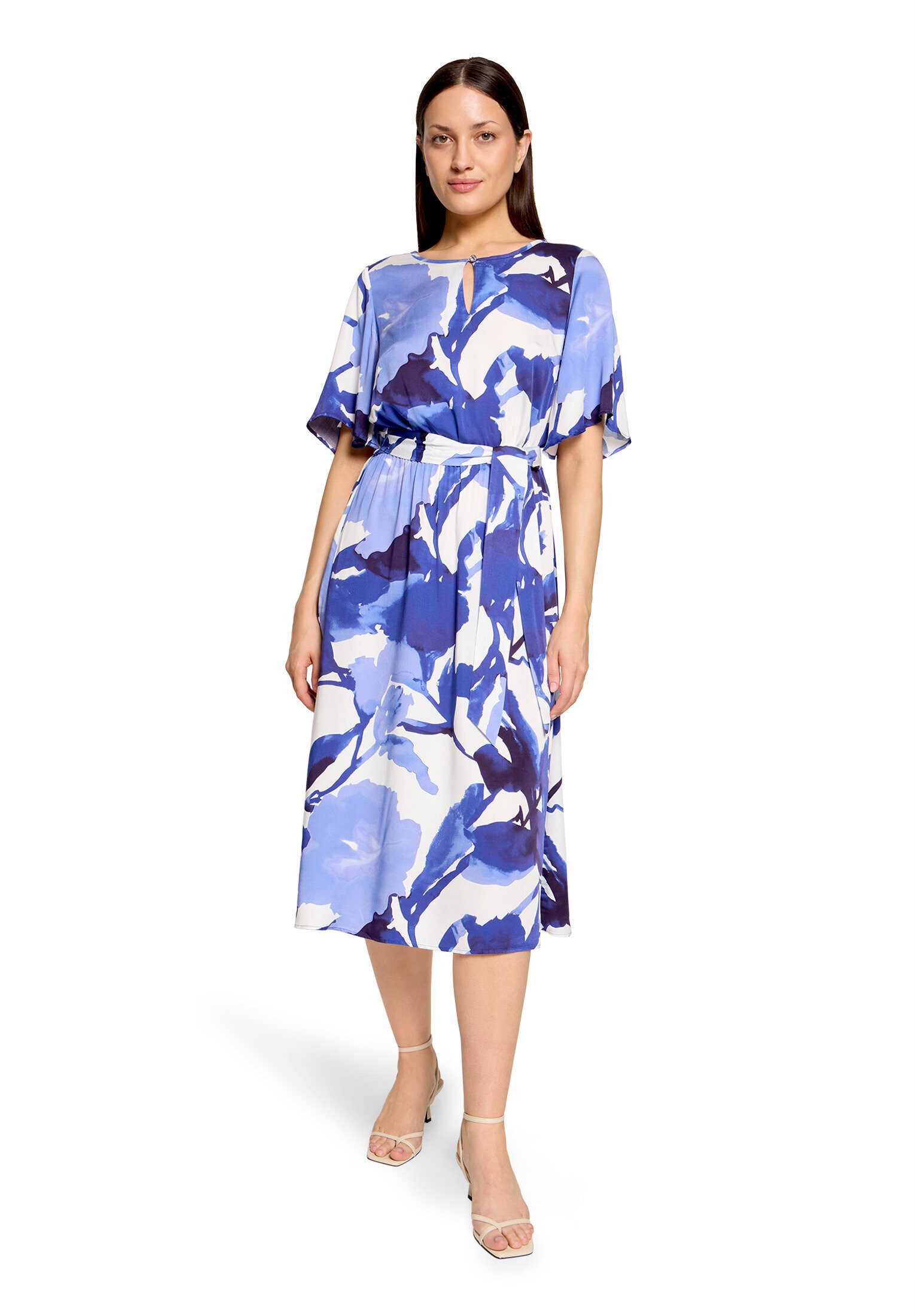 Betty Barclay Sommerkleid Damen mit Rundhalsausschnitt