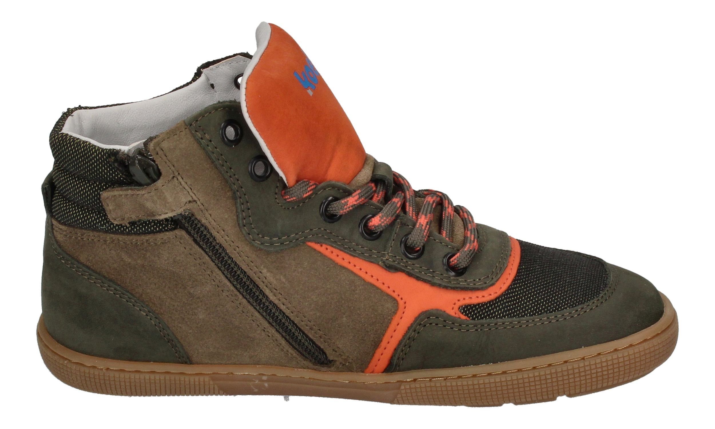 KOEL DANISH NAPPA Barfußschuh Khaki