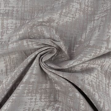 Meterware Rasch Textil Vorhangstoff Doubleface Jacquard Air Struktur beige 295cm, blickdicht, Jacquard, pflegeleicht, überbreit, doubleface