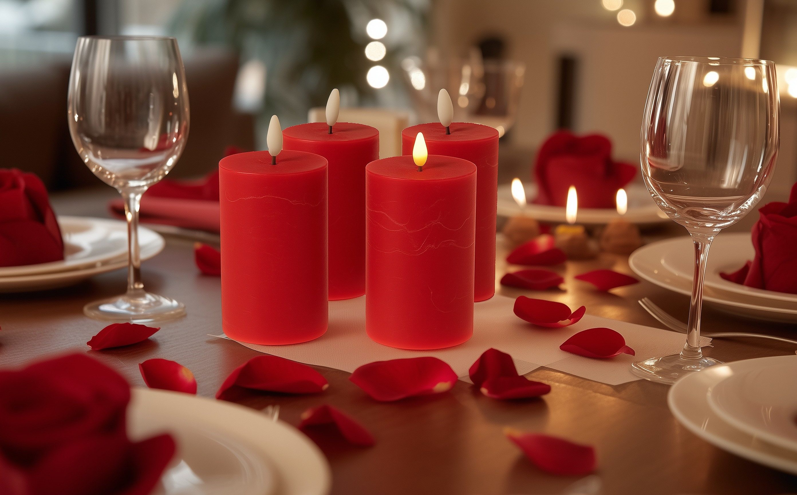 Fachhandel Plus Stumpenkerze LED mit Timer 10x6,5 cm Echtwachskerzen mit 3D günstig online kaufen