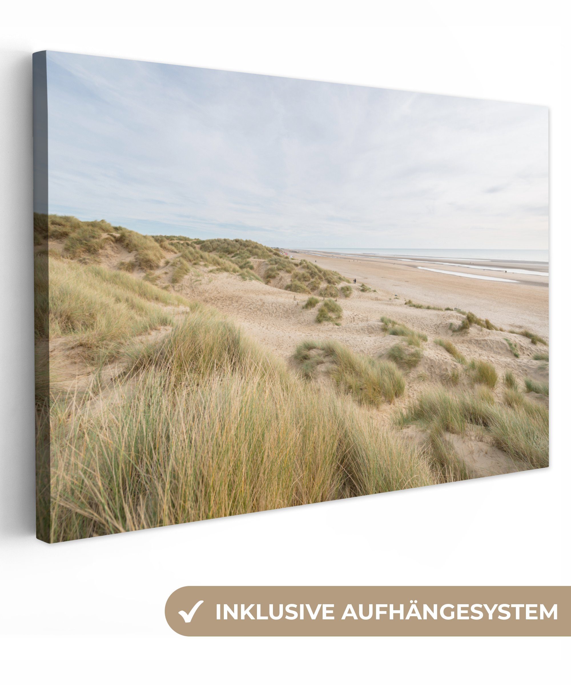 OneMillionCanvasses® Leinwandbild Dünen - Strand - günstig online kaufen