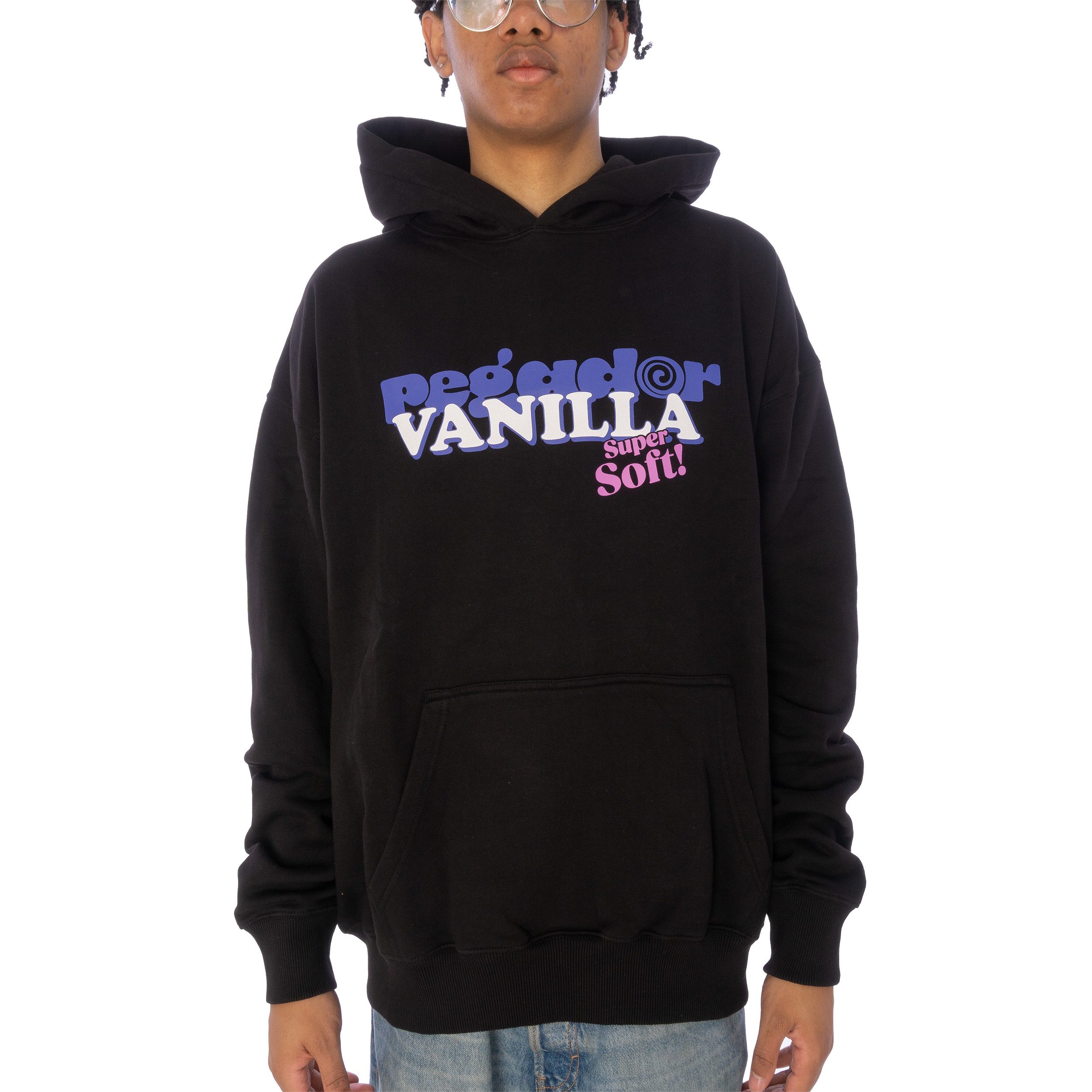 PEGADOR Hoodie Hoodie Pegador Hamlin Oversized (1-tlg) Großer "Pegador" Motiv-Print auf der Rückseite