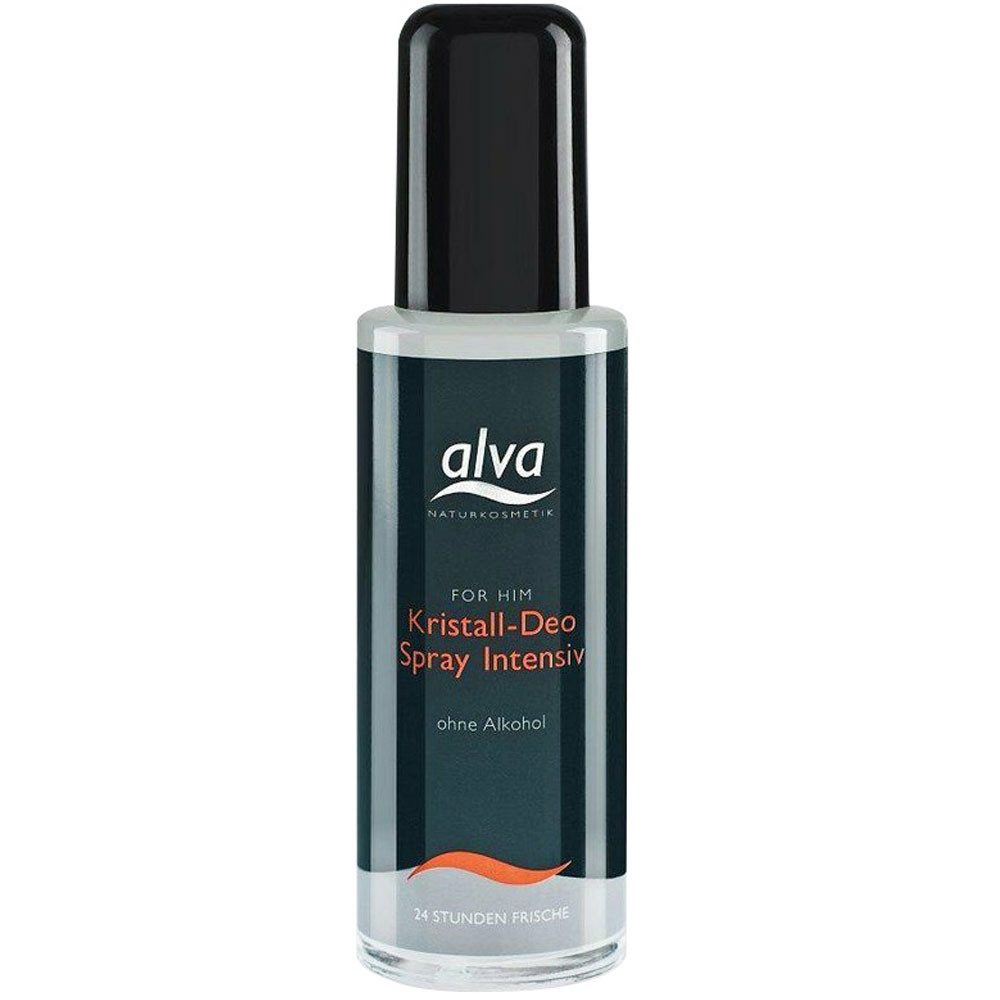 Alva Deo-Spray FOR HIM Kristall Deo Intensiv Spray, 75 ml