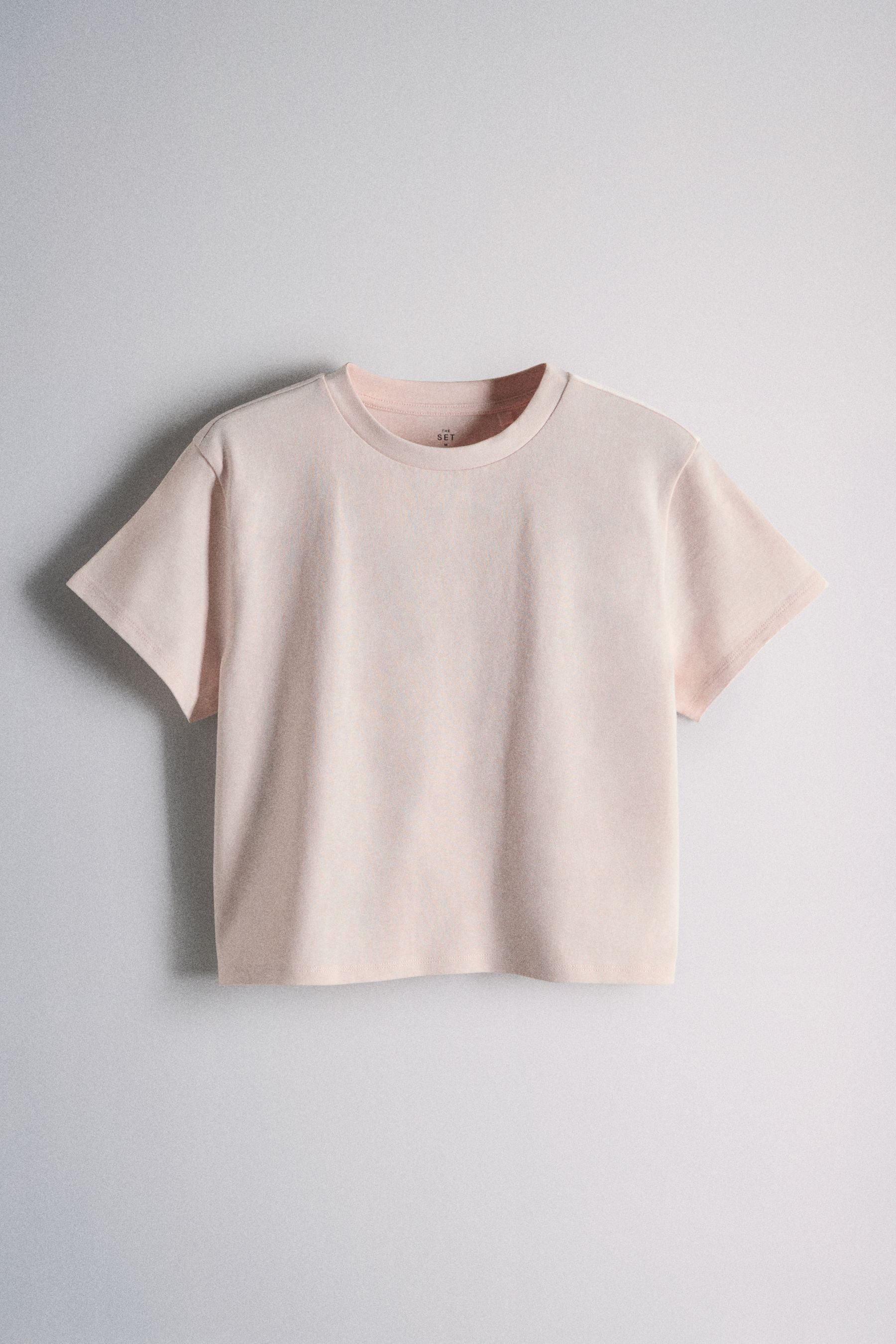 The Set T-Shirt The Set verkürzte, schwere T-Shirts, 4er-Pack (4-tlg) günstig online kaufen