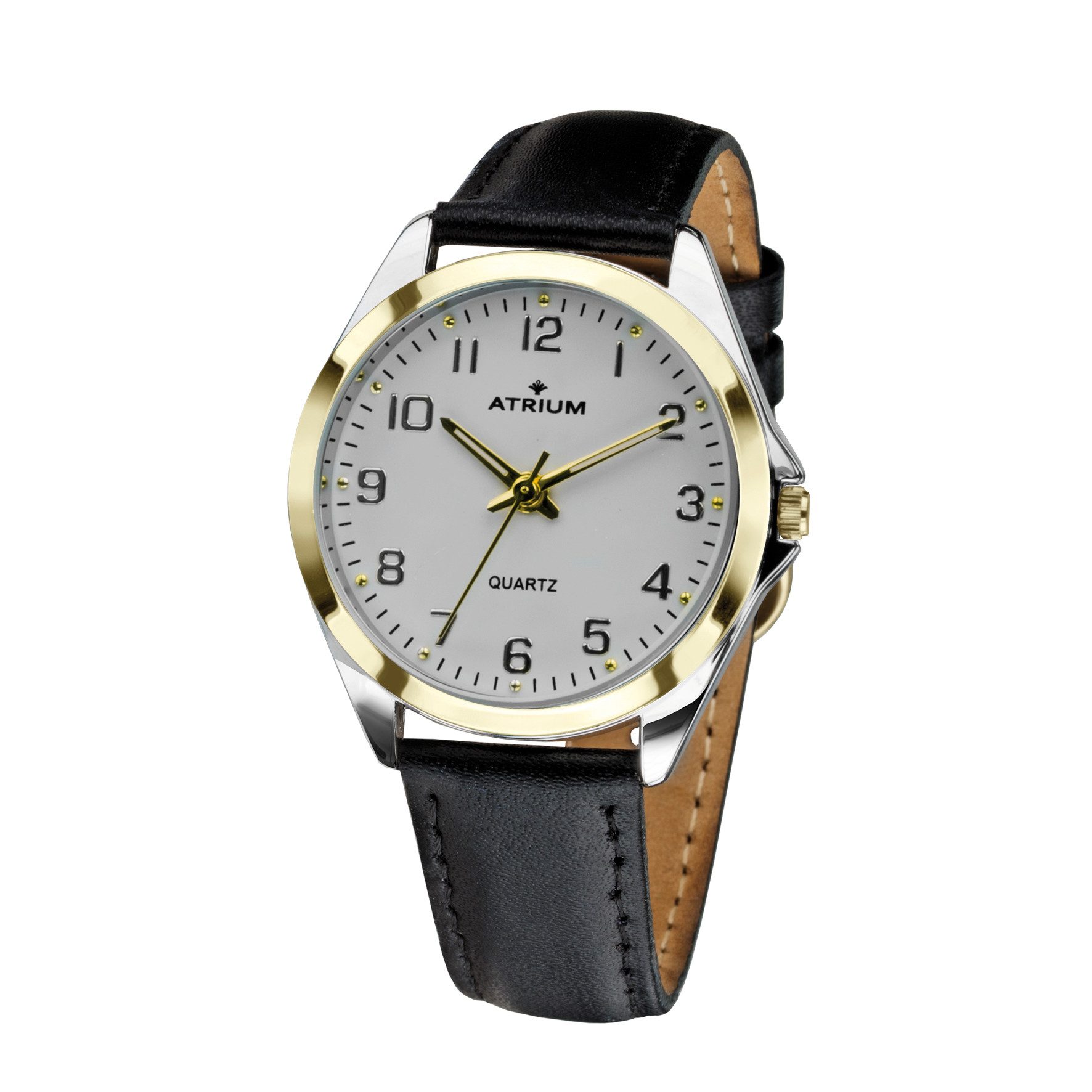 Atrium Quarzuhr A11 Damen Armbanduhr, analog klassisch schlicht deutlich Geschenkidee Ø 27mm