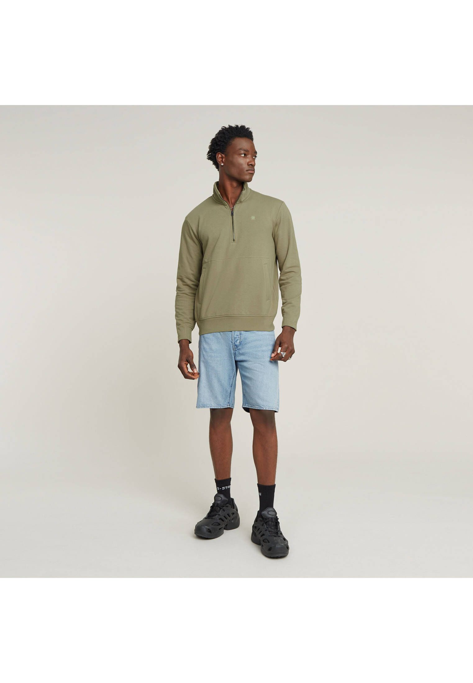 G-STAR 5-Pocket-Jeans Herren Jeansshorts DAKOTA CLEAN günstig online kaufen