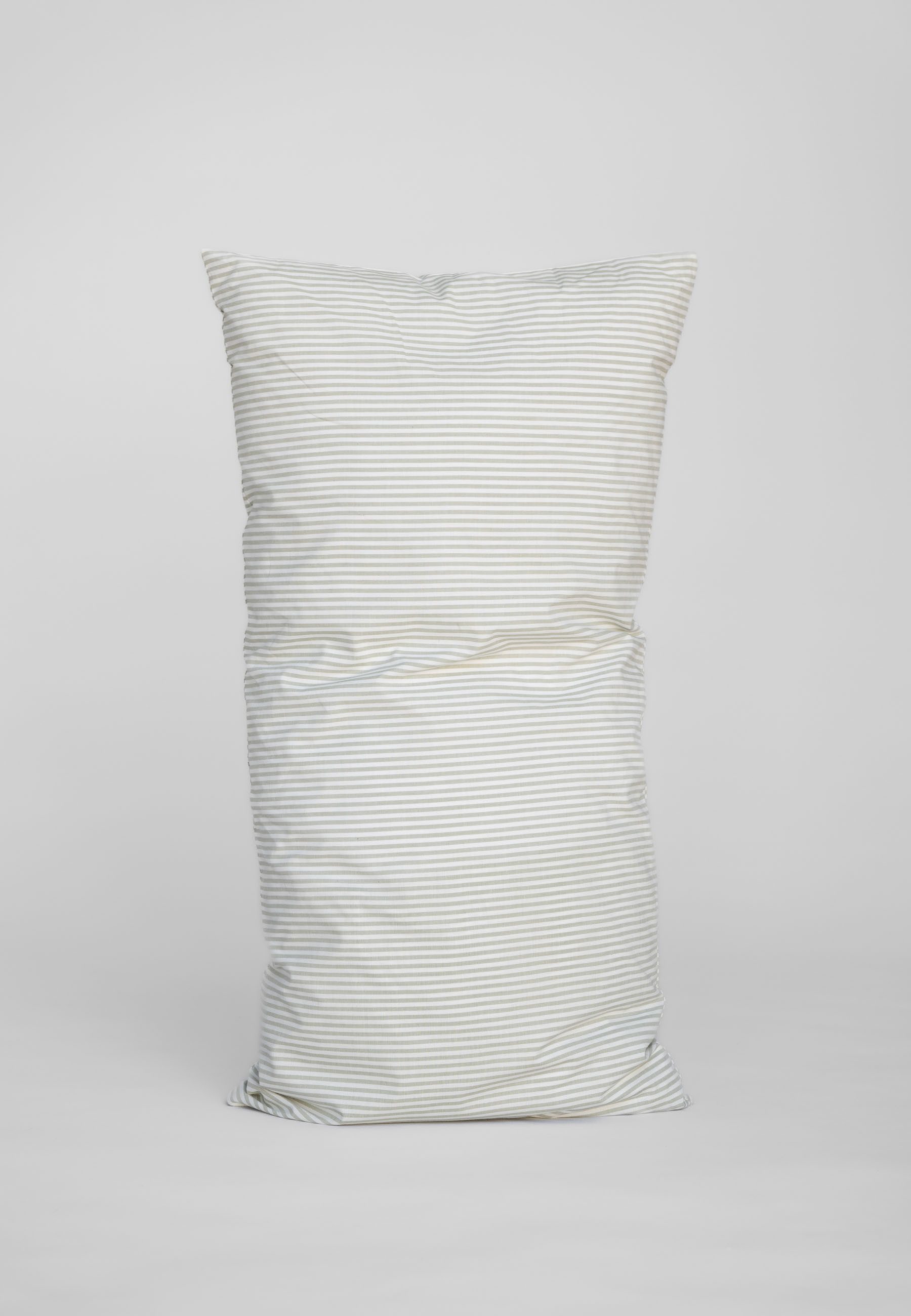MELA Bettwäsche Perkal Kopfkissenbezug Style MAJULI Stripes, Mit Hotel-Verschluss