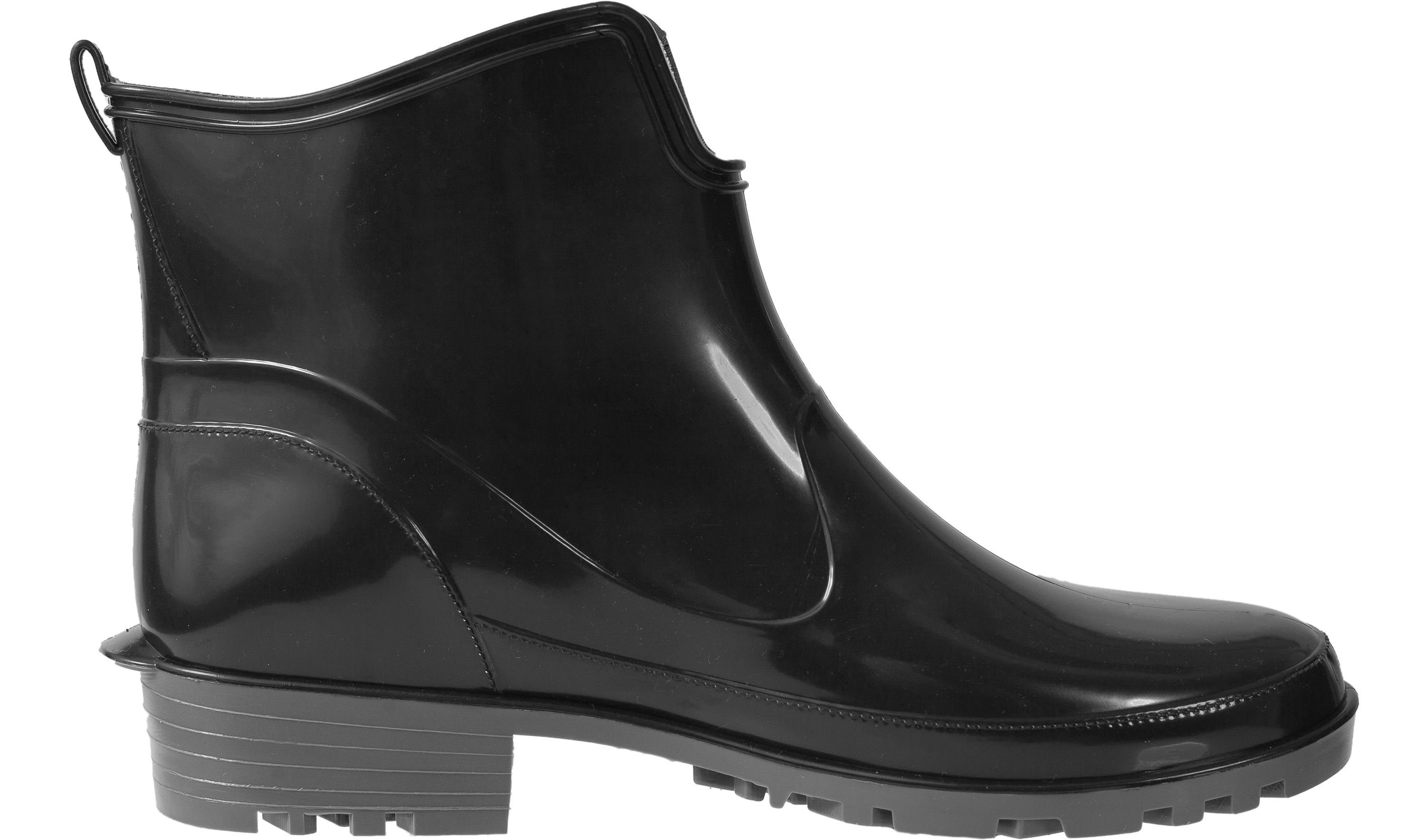 Ladeheid Gummistiefeletten LA-930 kurze Boots für Frauen Gummistiefel Damen wasserfest und bequem