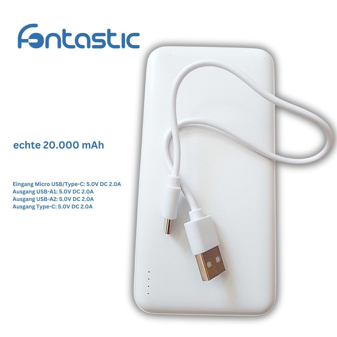 fontastic Renz20 Powerbank 20000 mAh