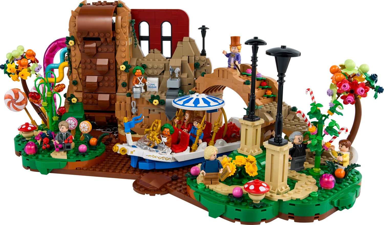 LEGO® Ideas 21360 Willy Wonka und die Schokoladenfabrik Spielbausteine, (Se günstig online kaufen