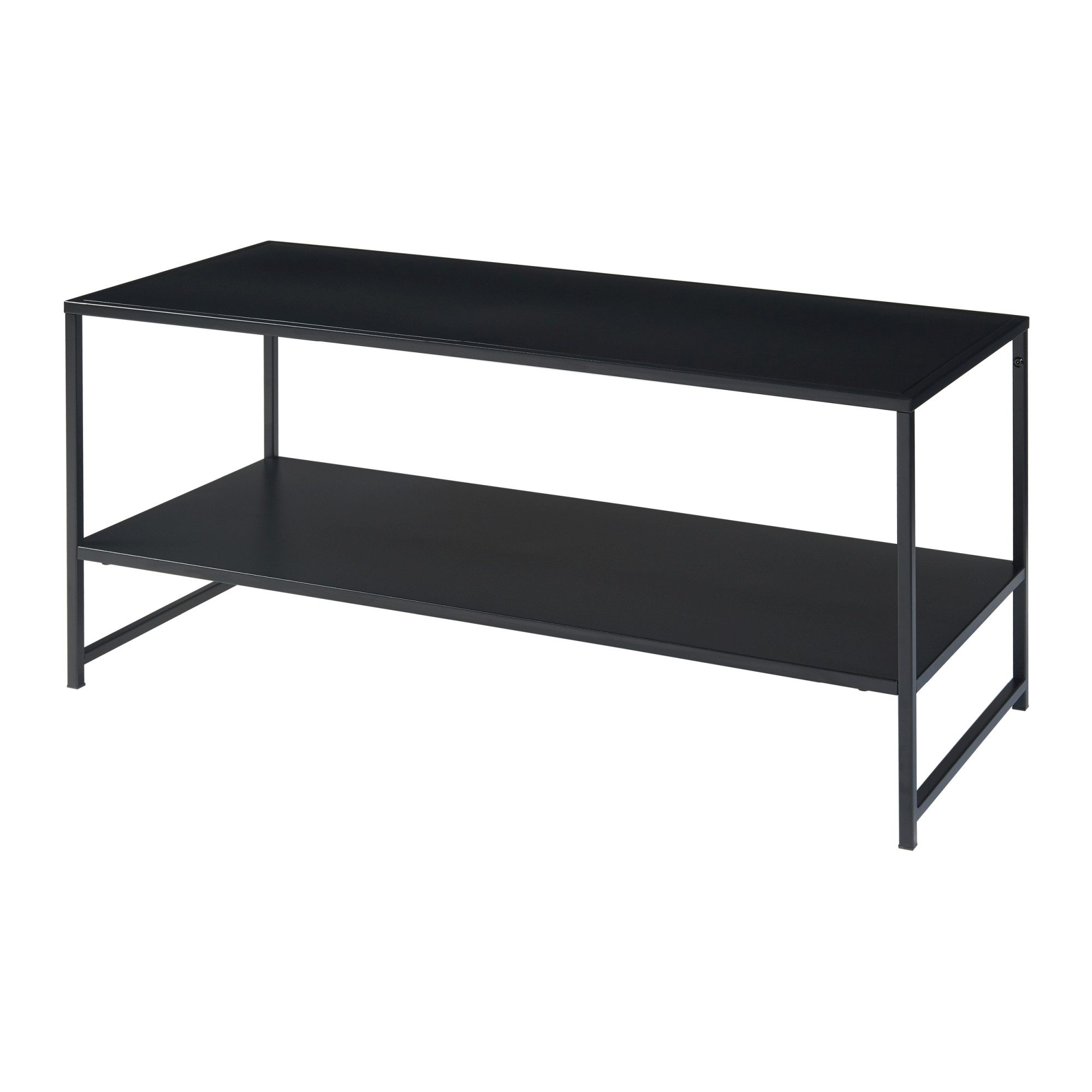en.casa Couchtisch, »Ruokolahti« mit Ablage 102x43x46cm günstig online kaufen