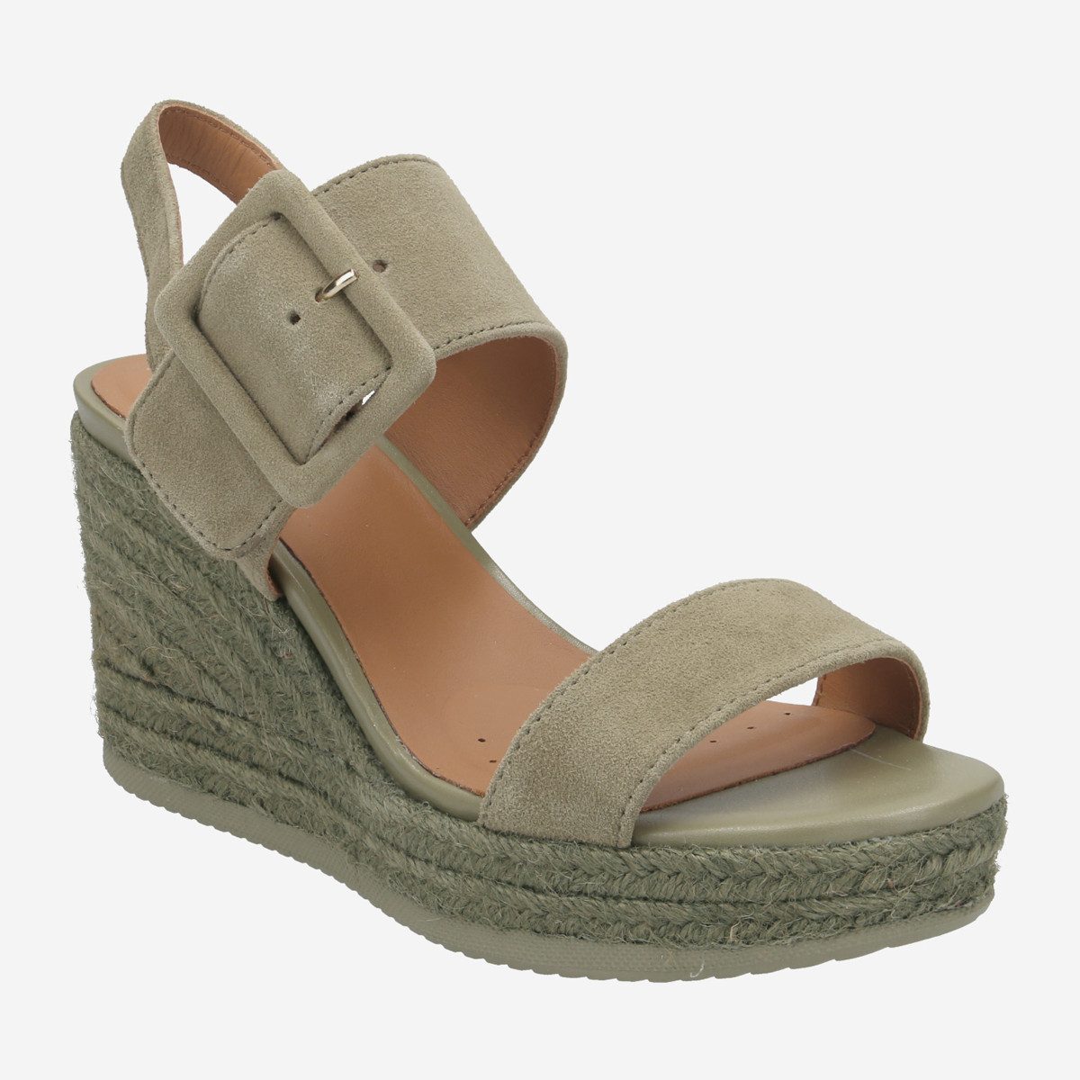 Geox GEOX PONZA, Sandaletten in Grün für Damen Sandalette