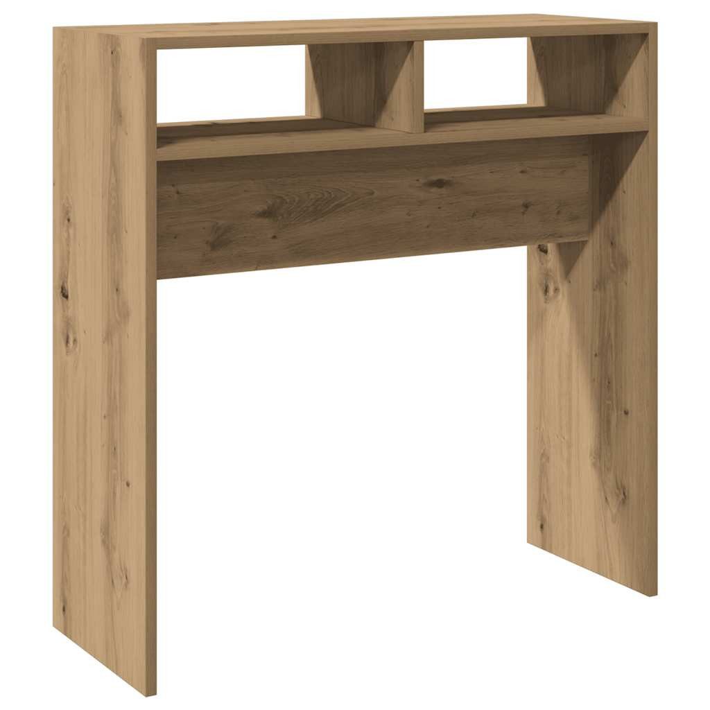 vidaXL Beistelltisch Konsolentisch Artisan-Eiche 78x30x80 cm Holzwerkstoff (1-St)