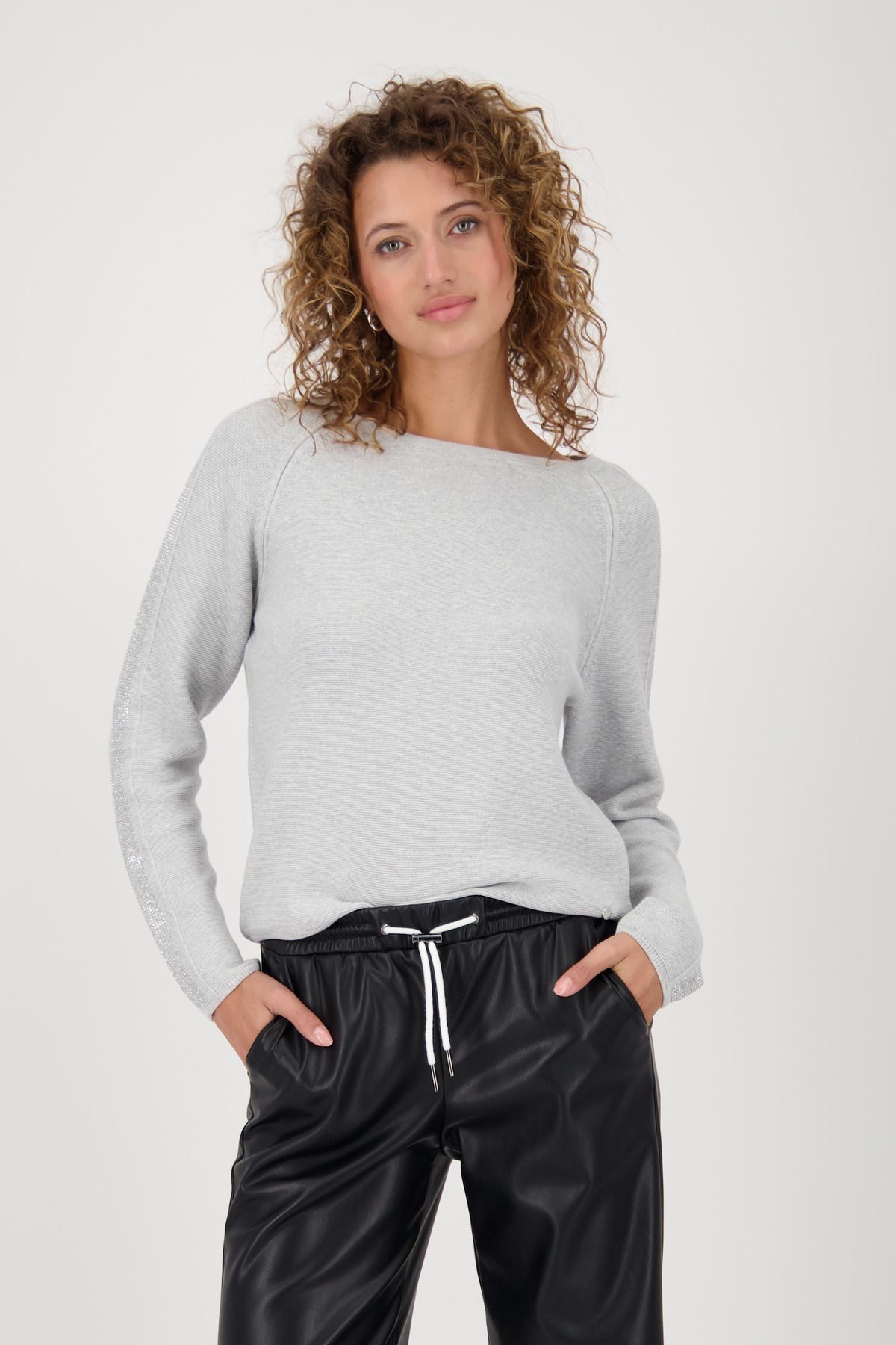 Monari Rundhalspullover günstig online kaufen