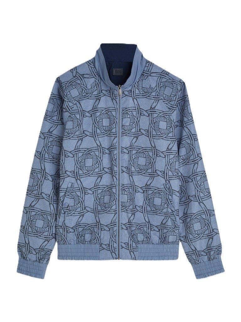 Scotch & Soda Outdoorjacke Outdoorjacke wendbar leichte Übergangsjacke aus Baumwolle