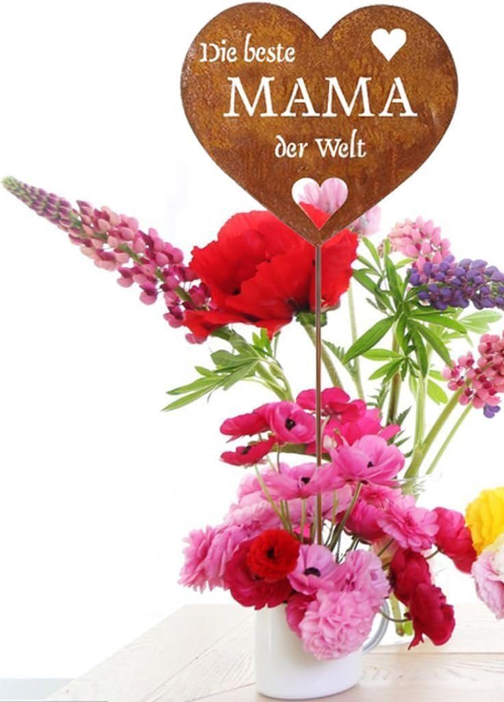 LB H&F Lilienburg Dekofigur Geschenk Mutter Mama Muttertag Geburtstag
